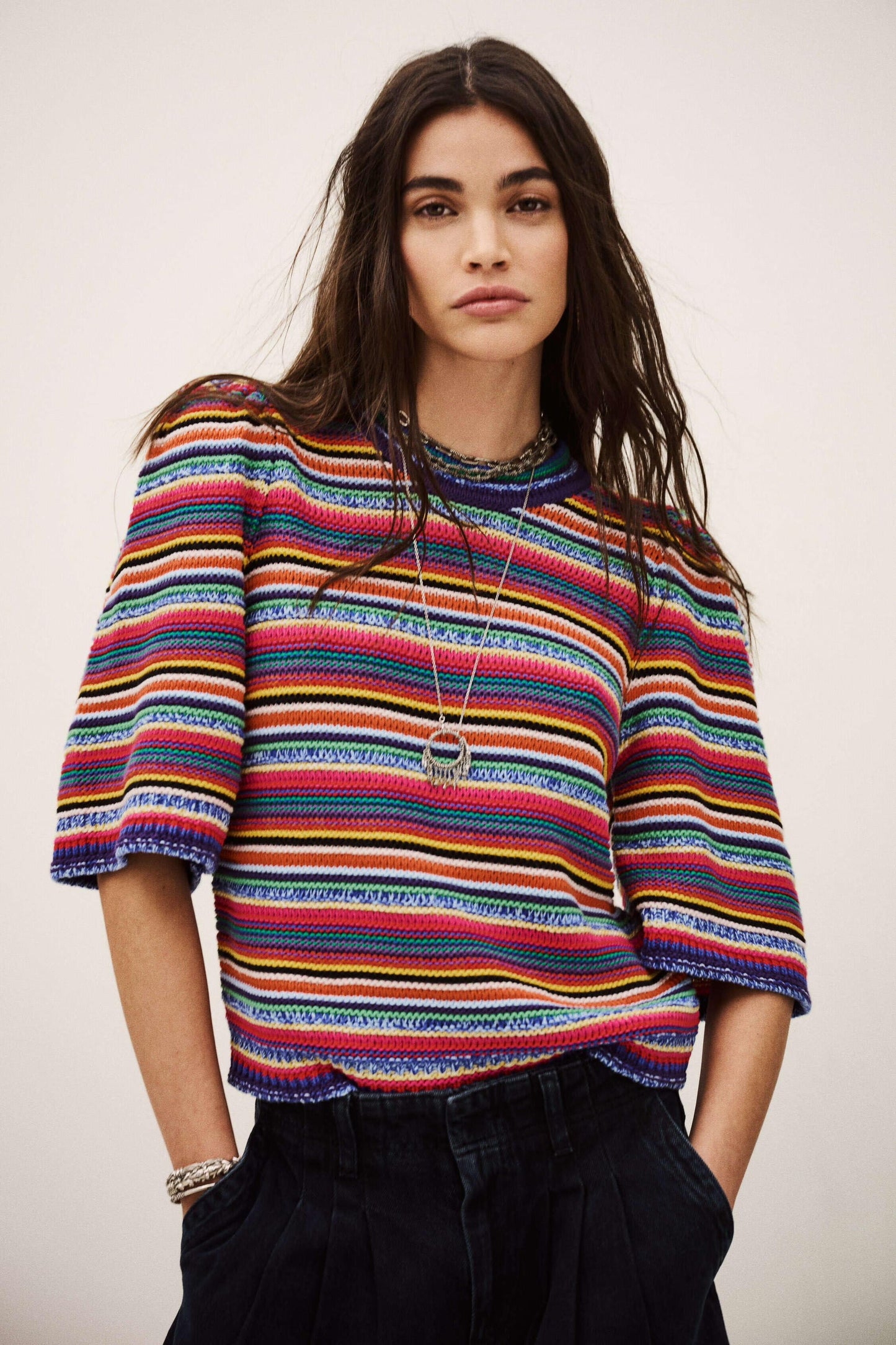 ba&sh Jumper Farfaela Multicolored