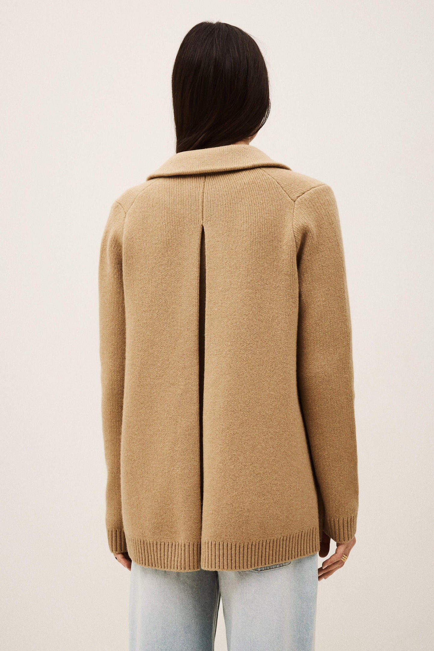 ba&sh Timeless Straight-Fit Waistcoat Vesta Brown