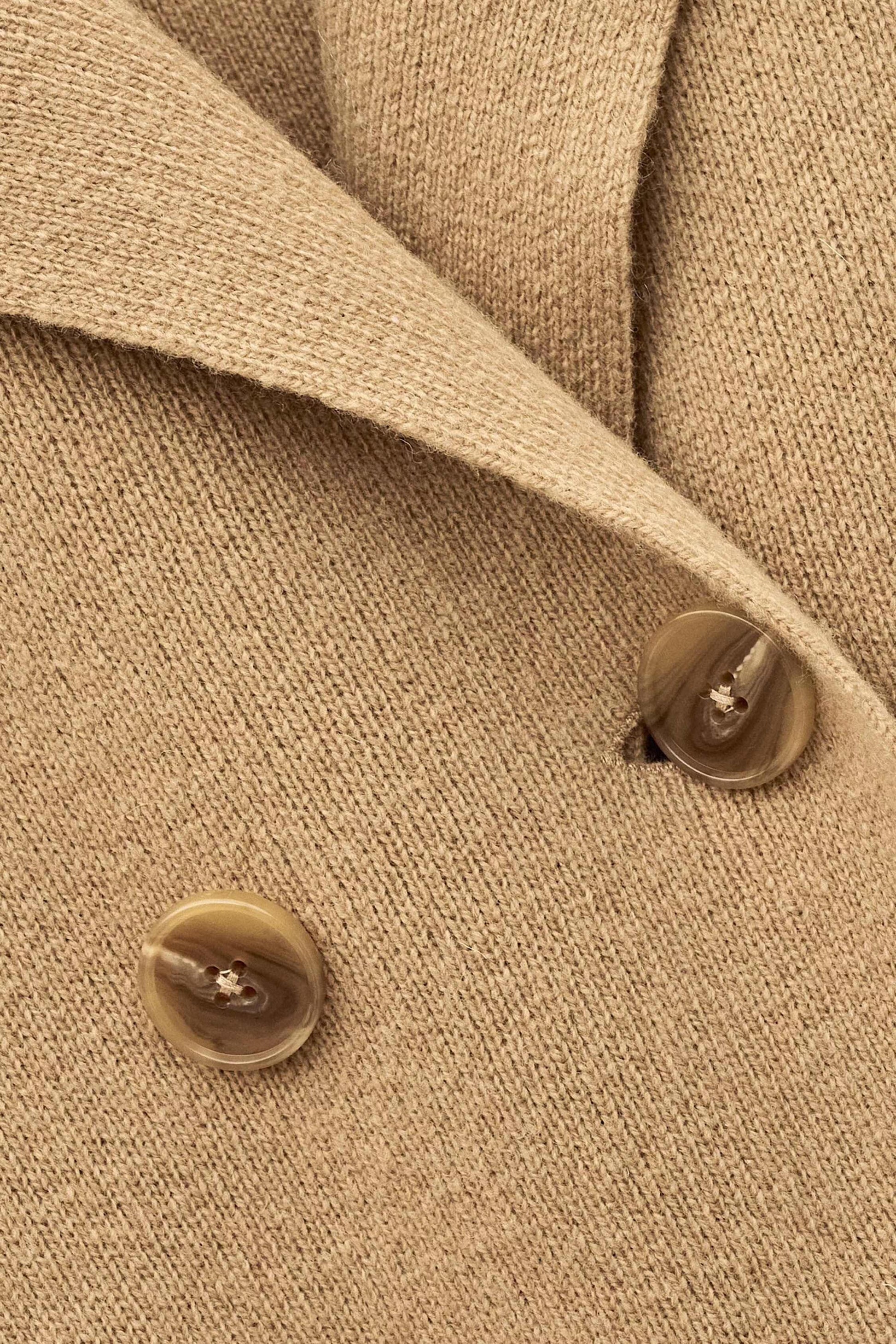 ba&sh Timeless Straight-Fit Waistcoat Vesta Brown