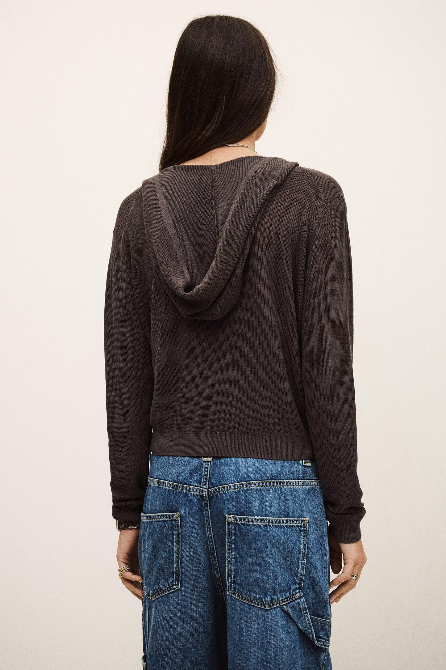 ba&sh Wrap Sweater Beline Brown