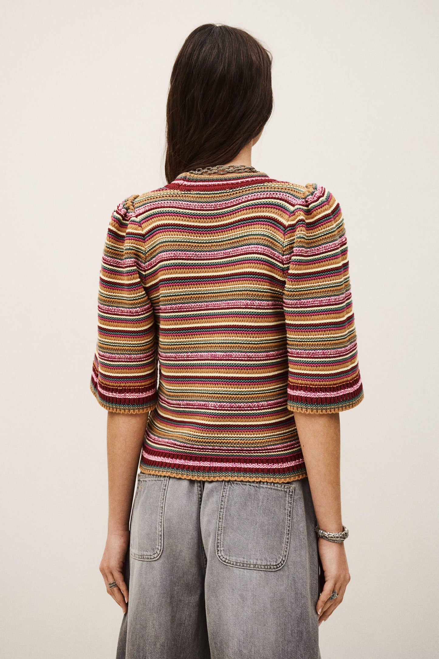 ba&sh Jumper Farfaela Red