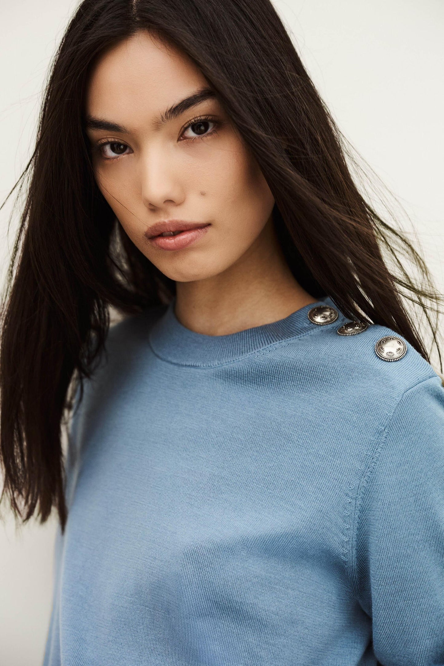 ba&sh Jumper Byleil Blue