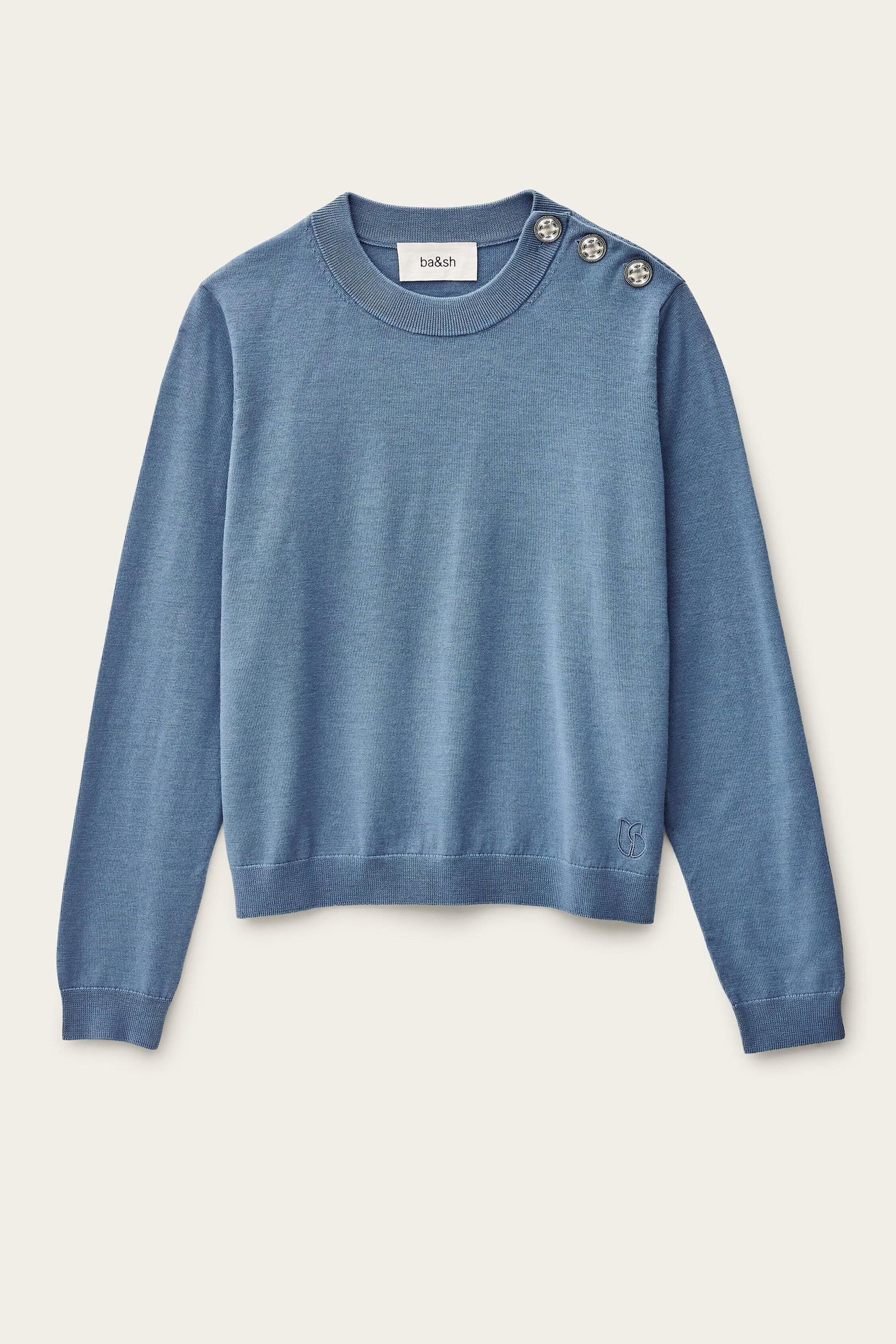 ba&sh Jumper Byleil Blue