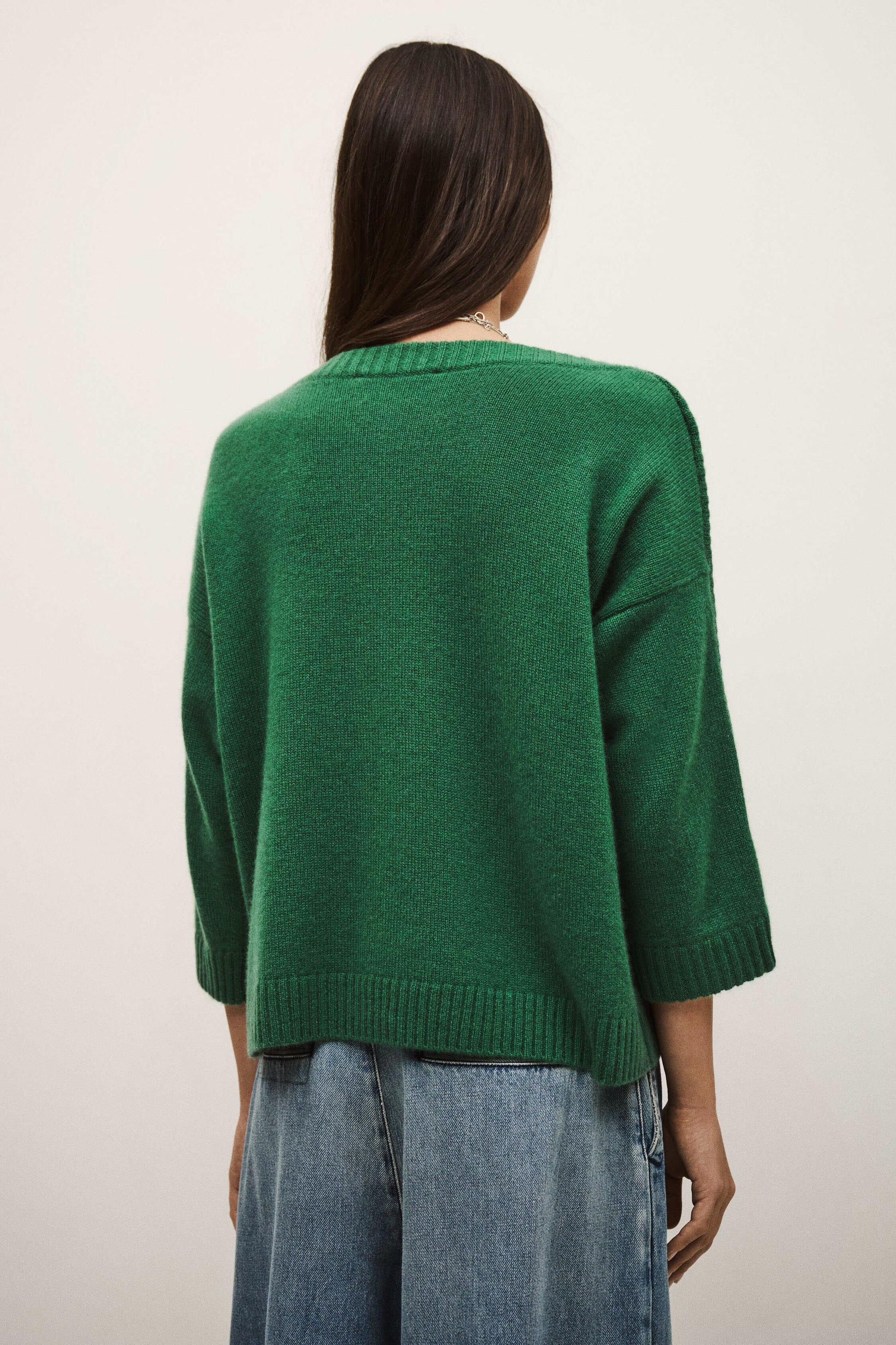 ba&sh Jumper Classy Green