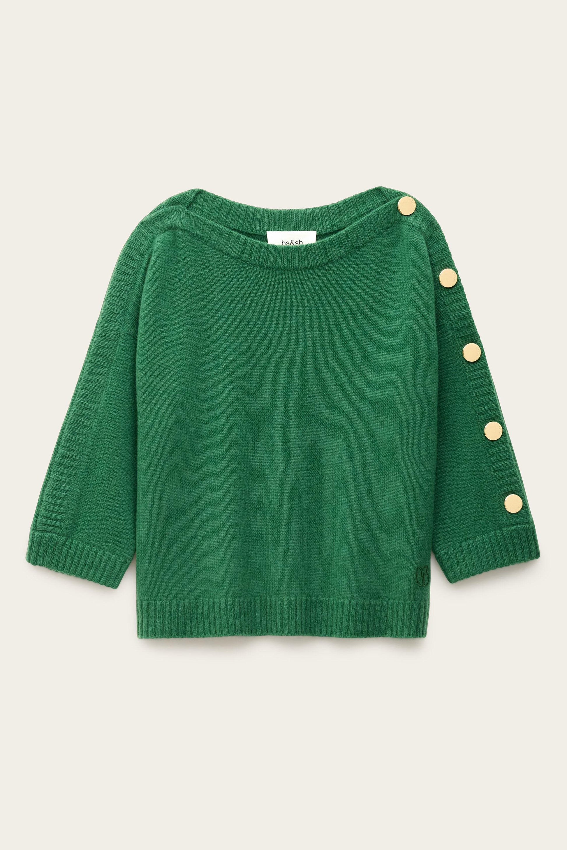 ba&sh Jumper Classy Green