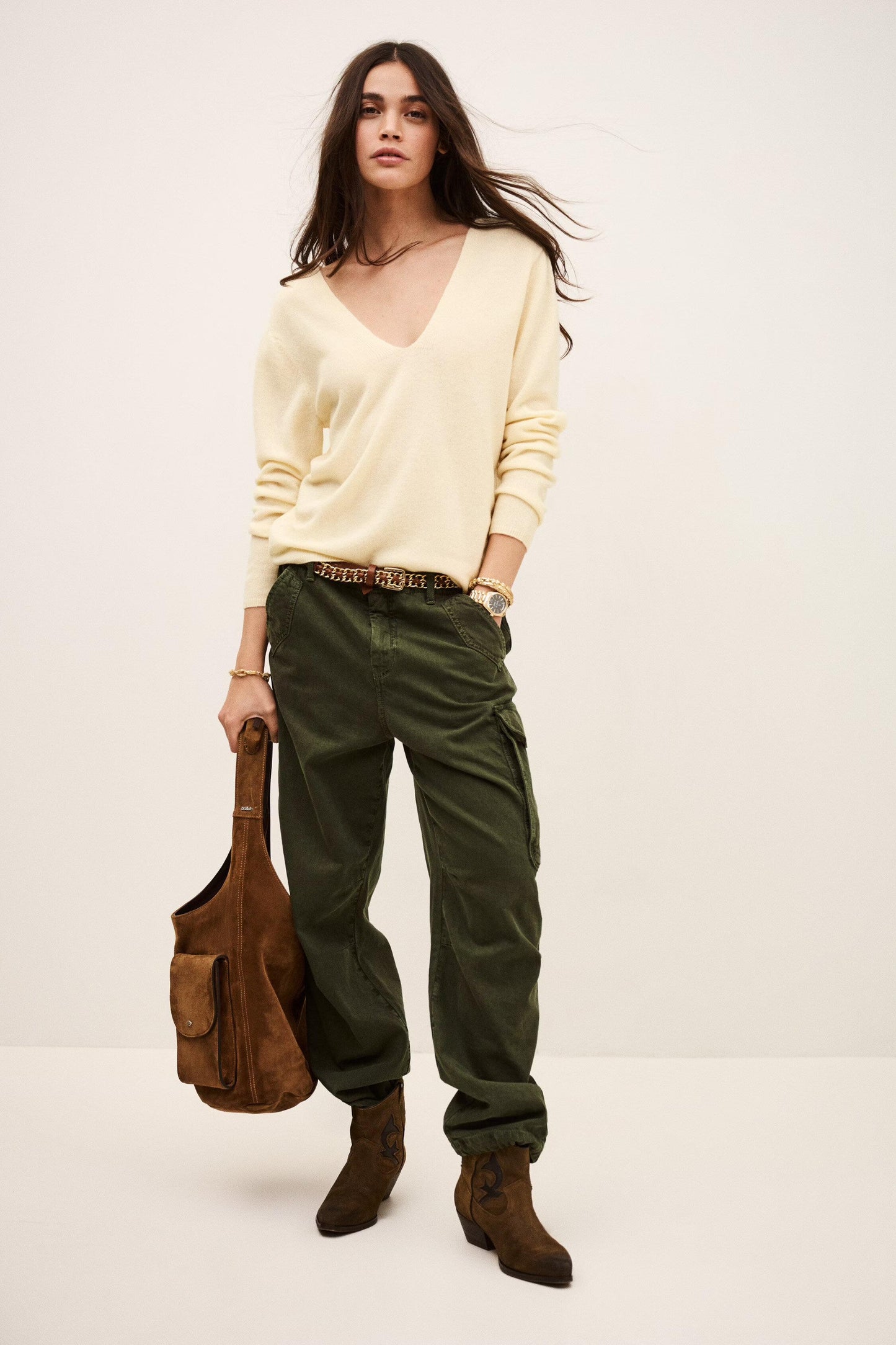 ba&sh Timeless Wool Sweater Sollene Yellow