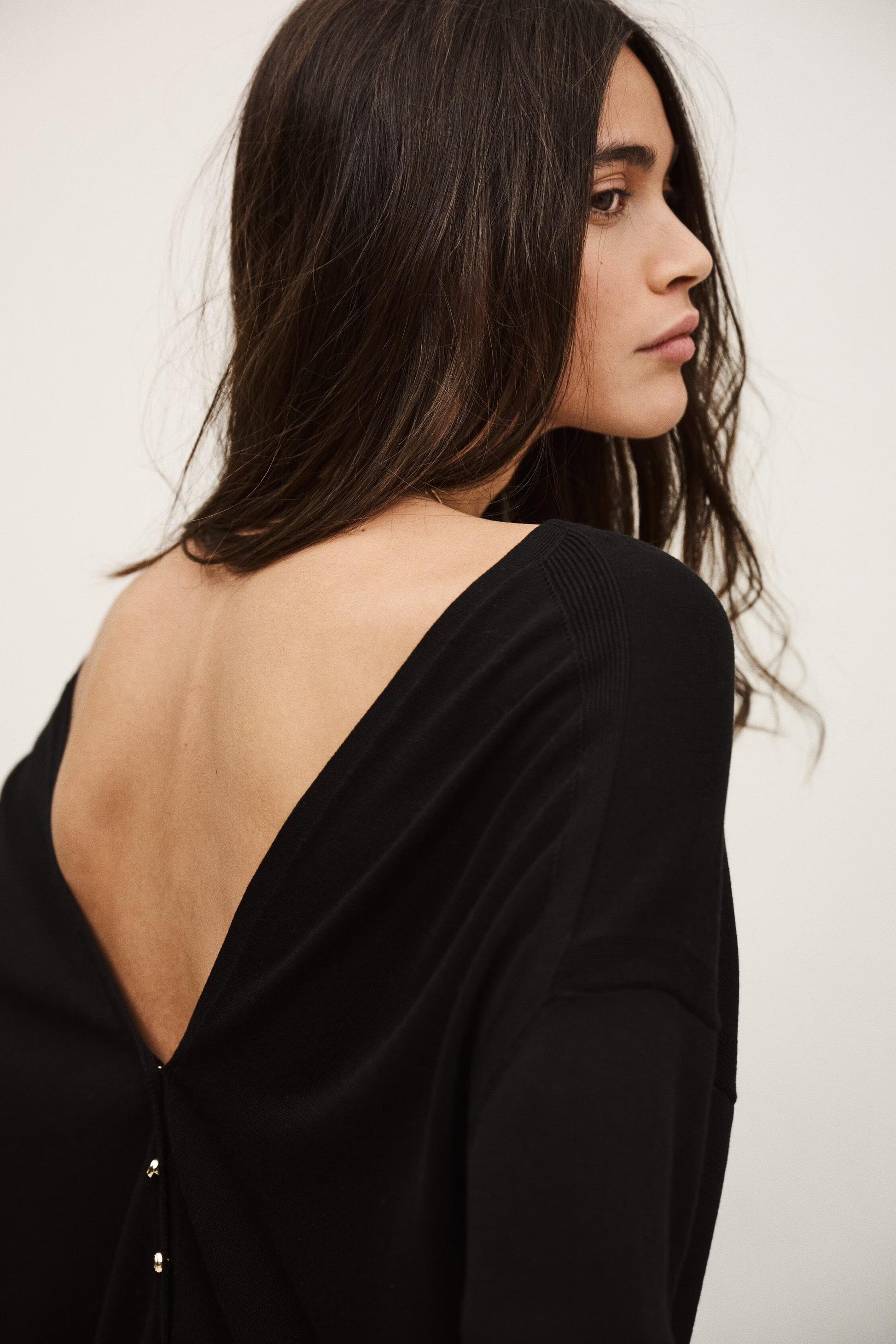 ba&sh Jumper Brenda Black