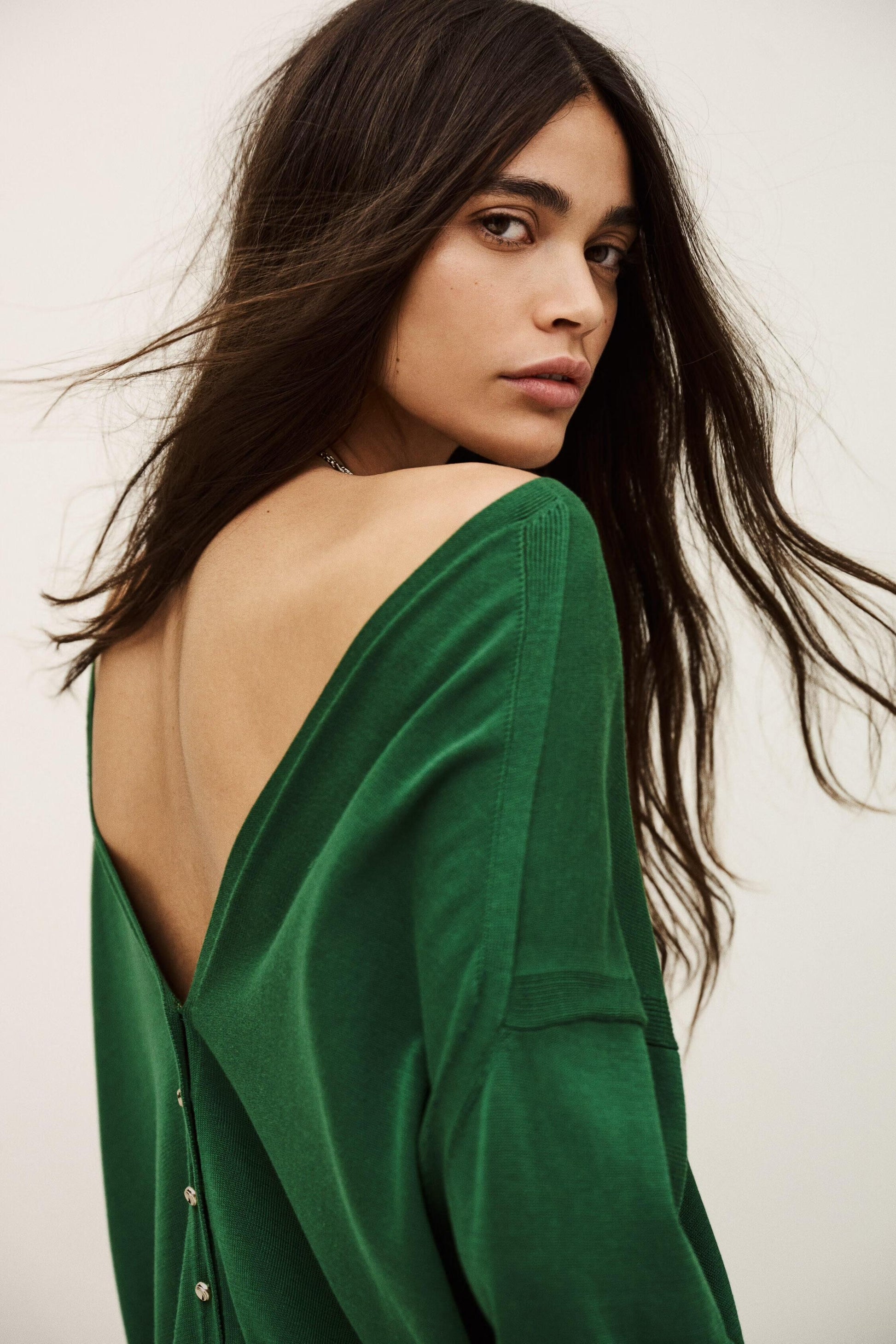 ba&sh Jumper Brenda Green