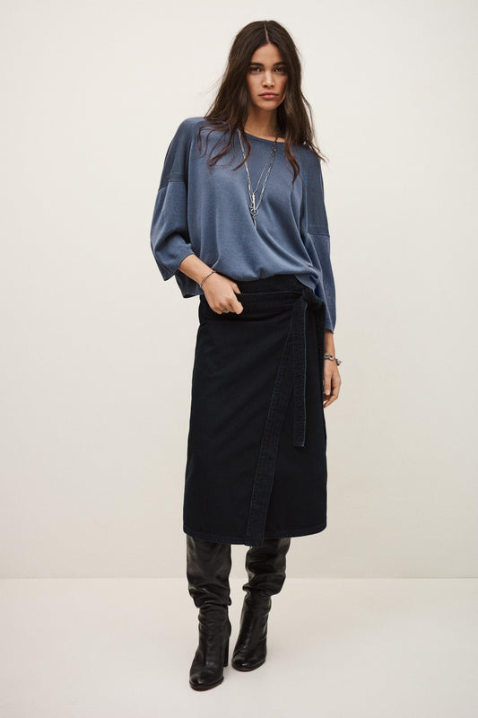 ba&sh Braha Cardigan Blue