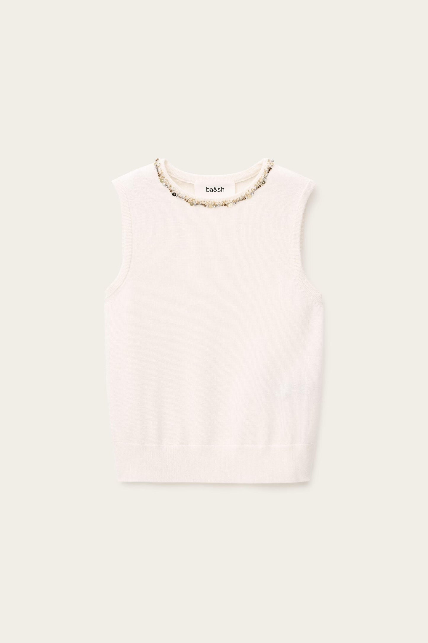 ba&sh Top Bamma Off-White