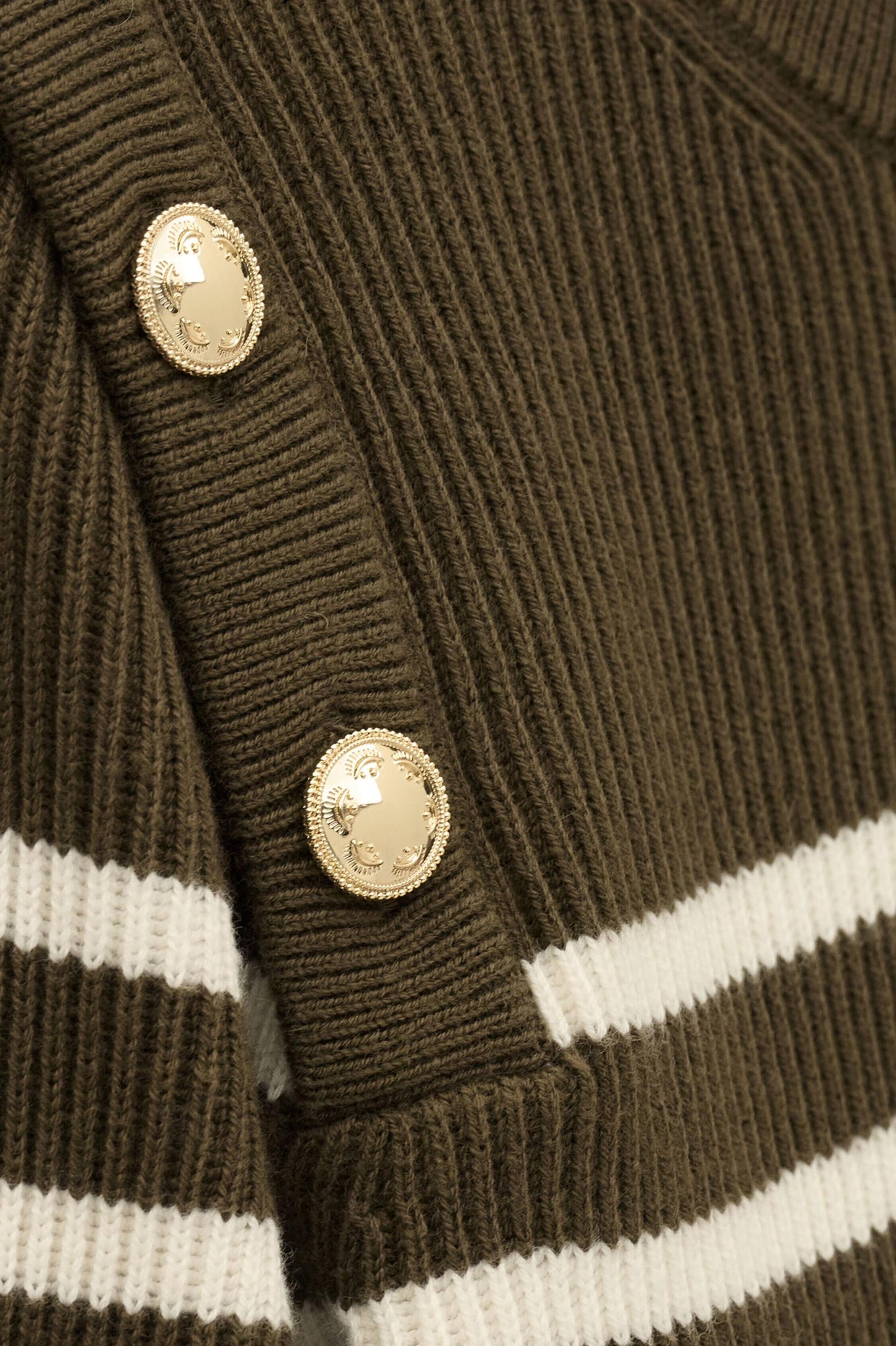 ba&sh Jumper Matio Green