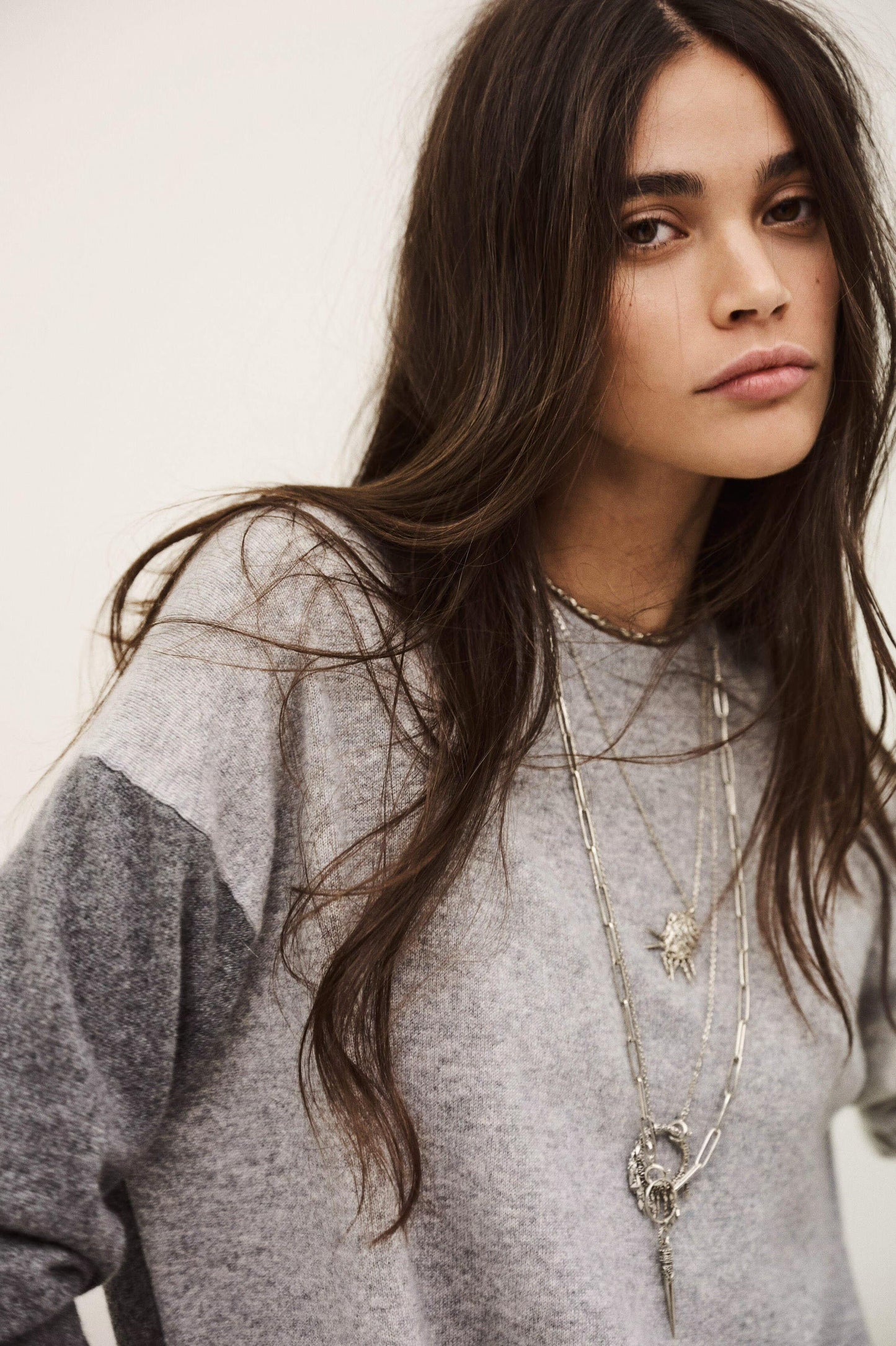 ba&sh Jumper Chaya Gray