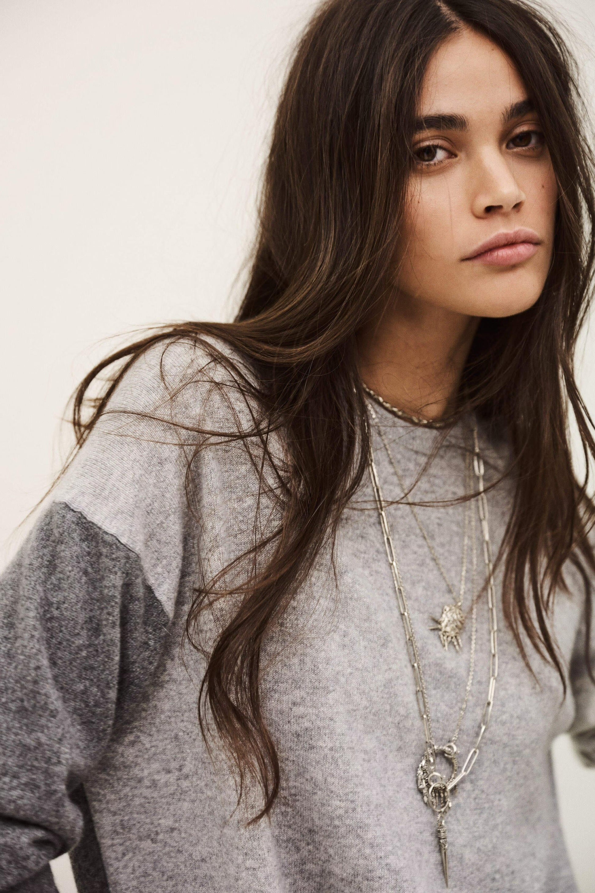 ba&sh Jumper Chaya Gray