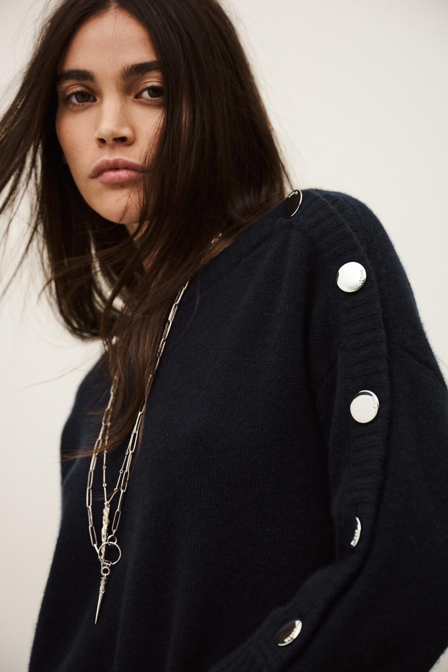 ba&sh Jumper Classy Blue