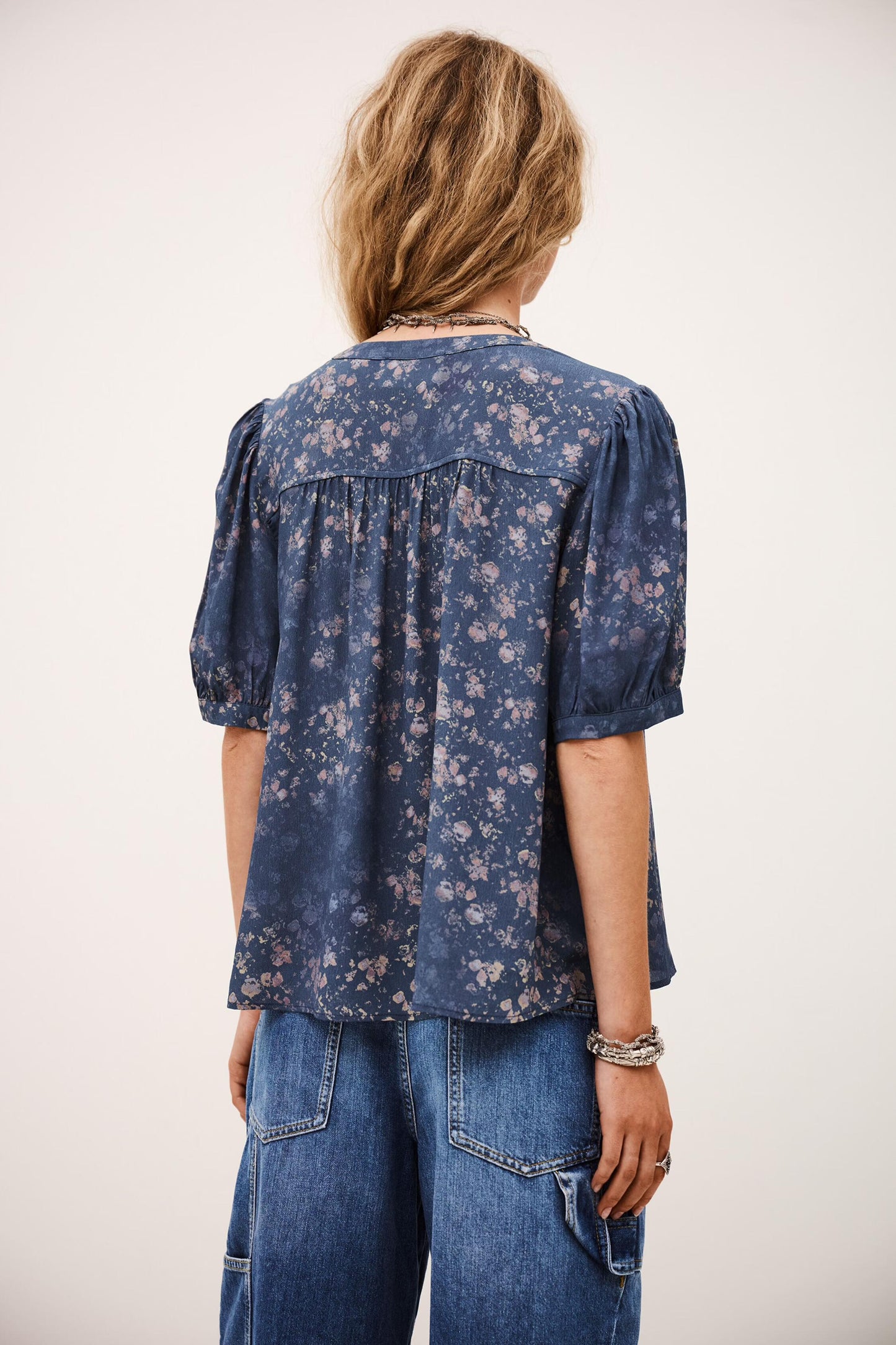 ba&sh Shirt Novella Blue