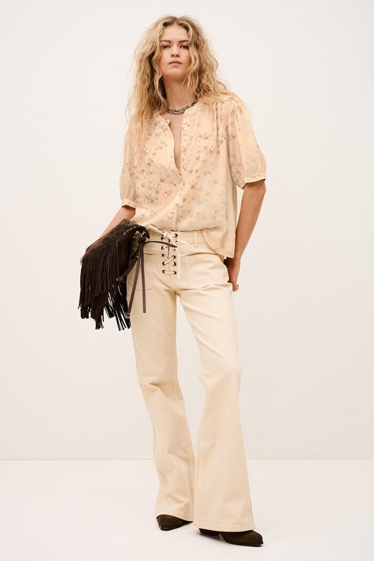 ba&sh Shirt Novella Off-White