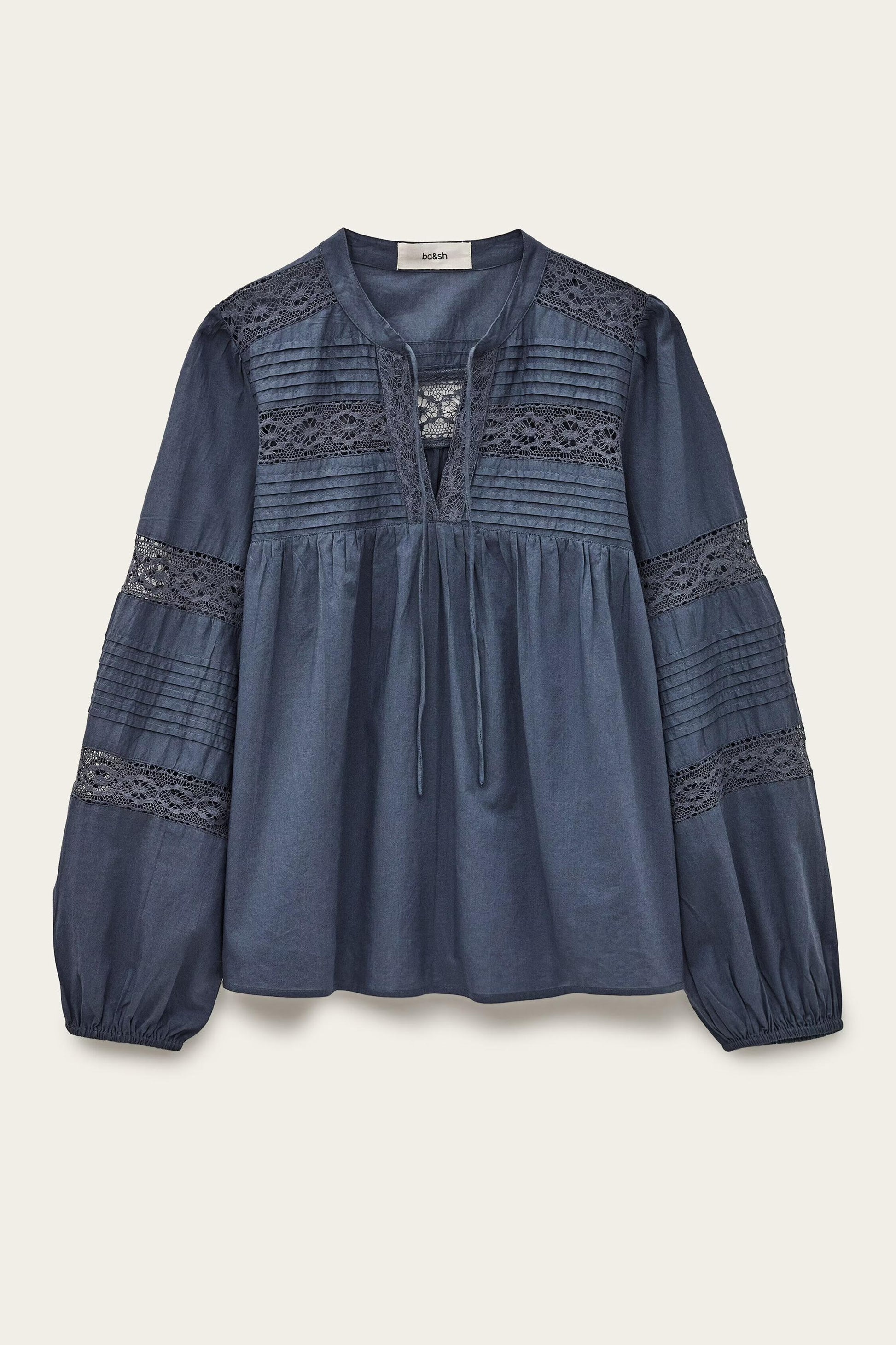 ba&sh Blouse Nami Blue