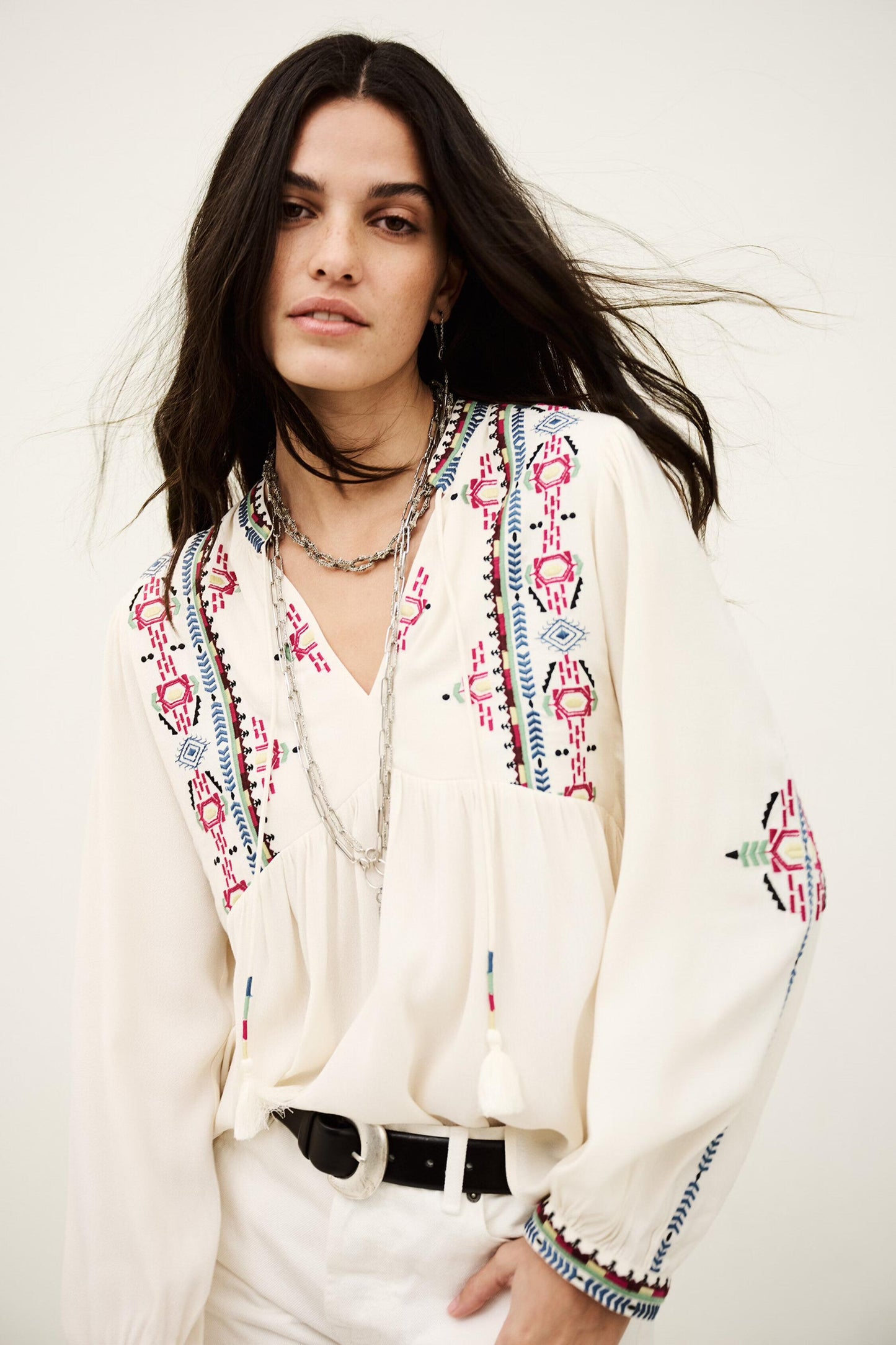 ba&sh Blouse Tilt Off-White