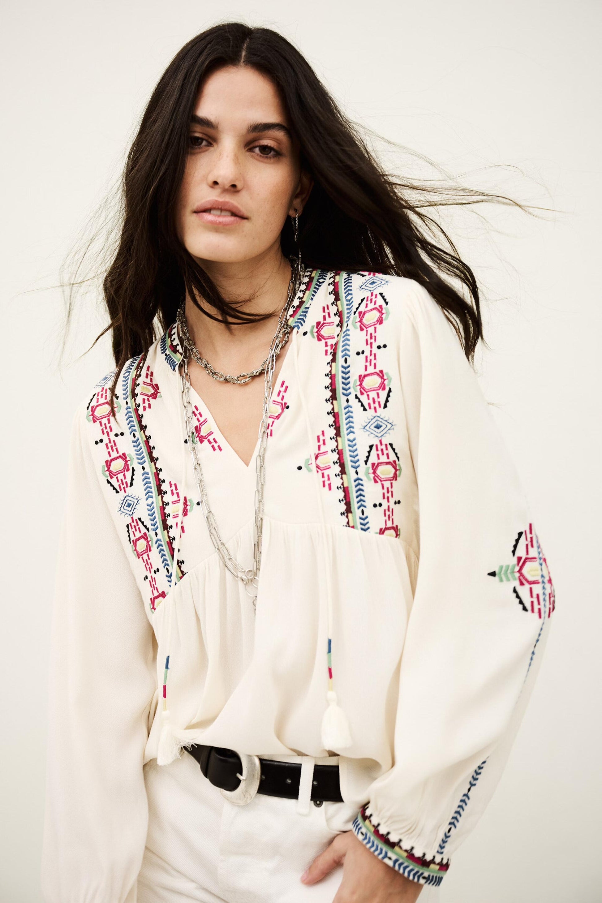 ba&sh Blouse Tilt Off-White