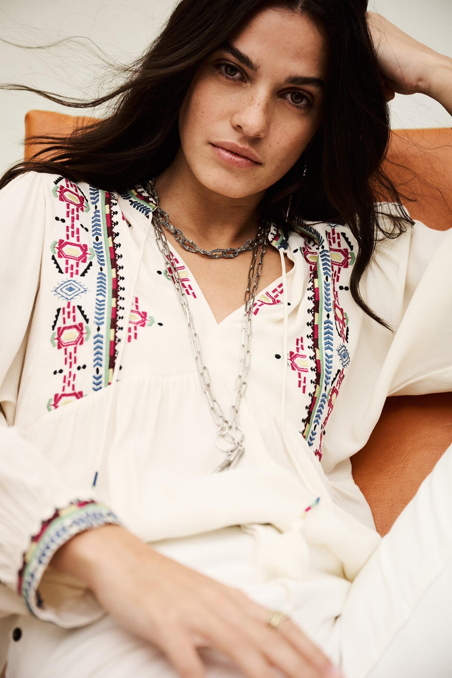 ba&sh Blouse Tilt Off-White