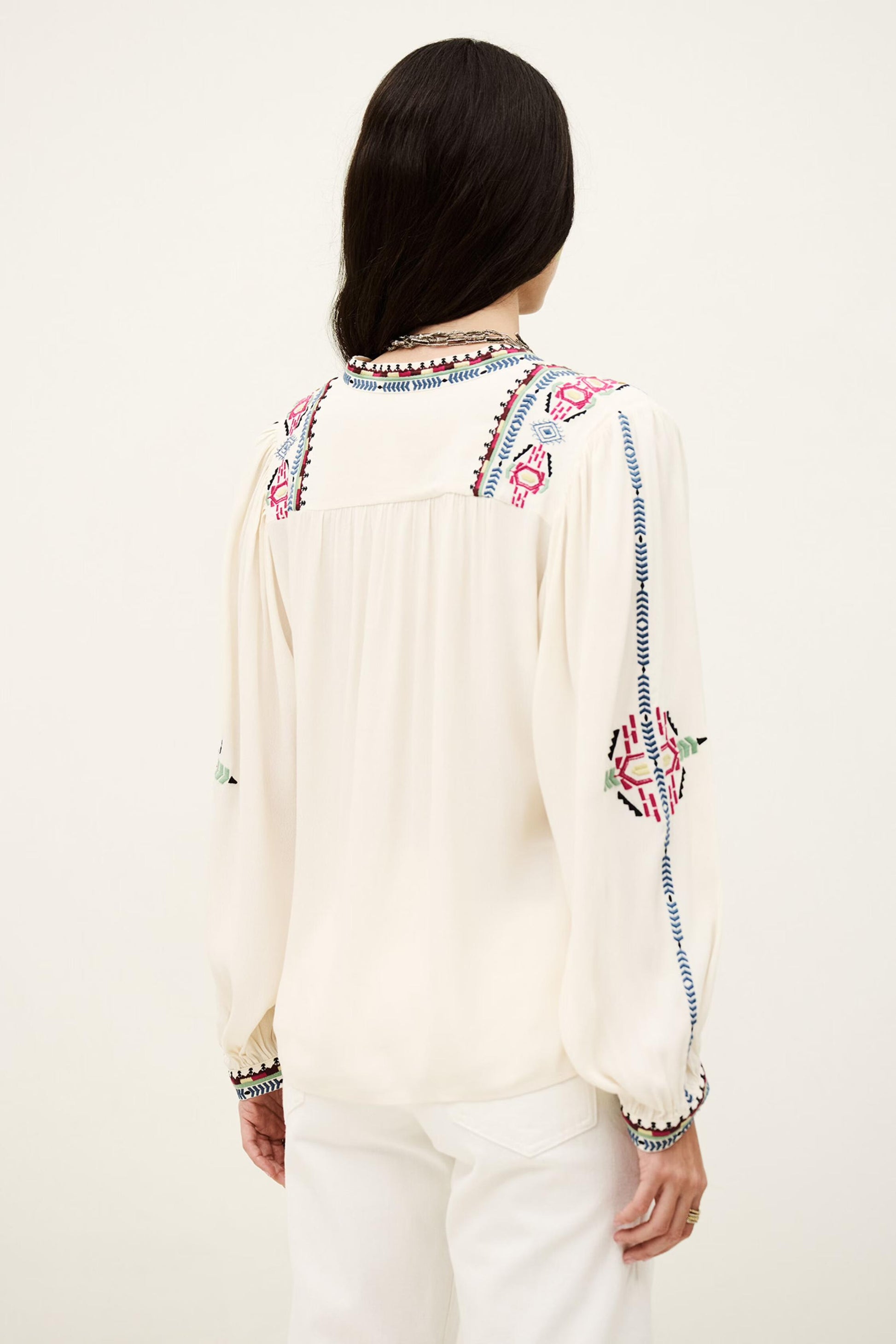 ba&sh Blouse Tilt Off-White