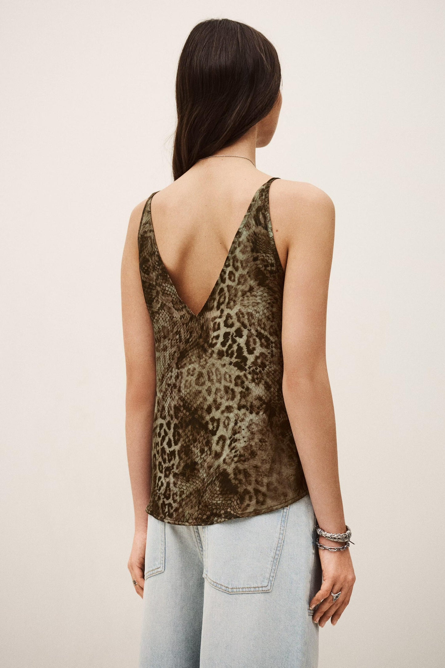 ba&sh Top Cigue Green