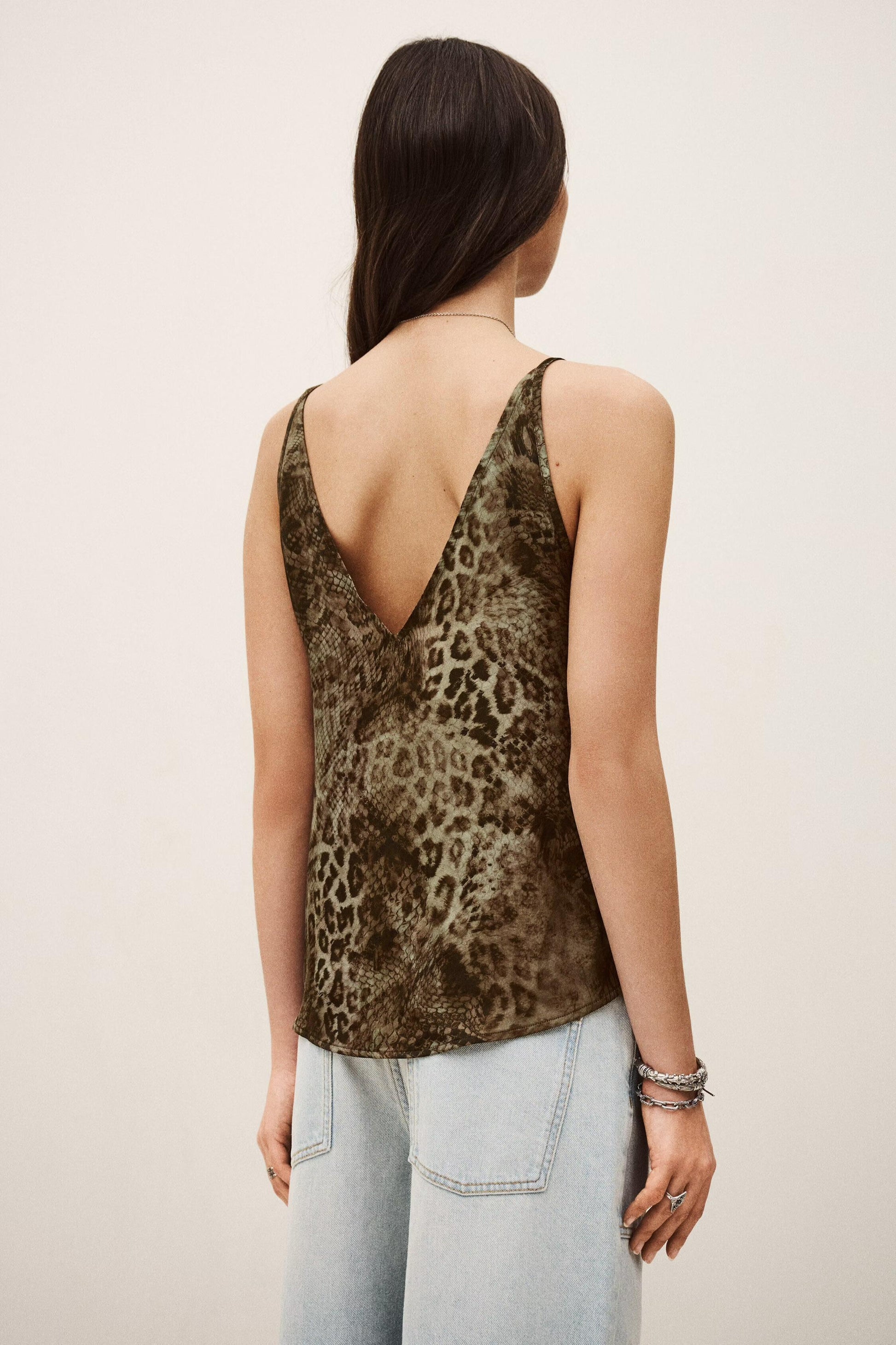 ba&sh Top Cigue Green