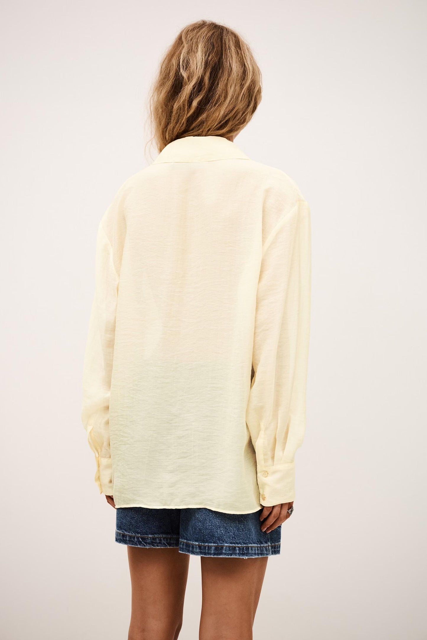 ba&sh Shirt Bao Yellow