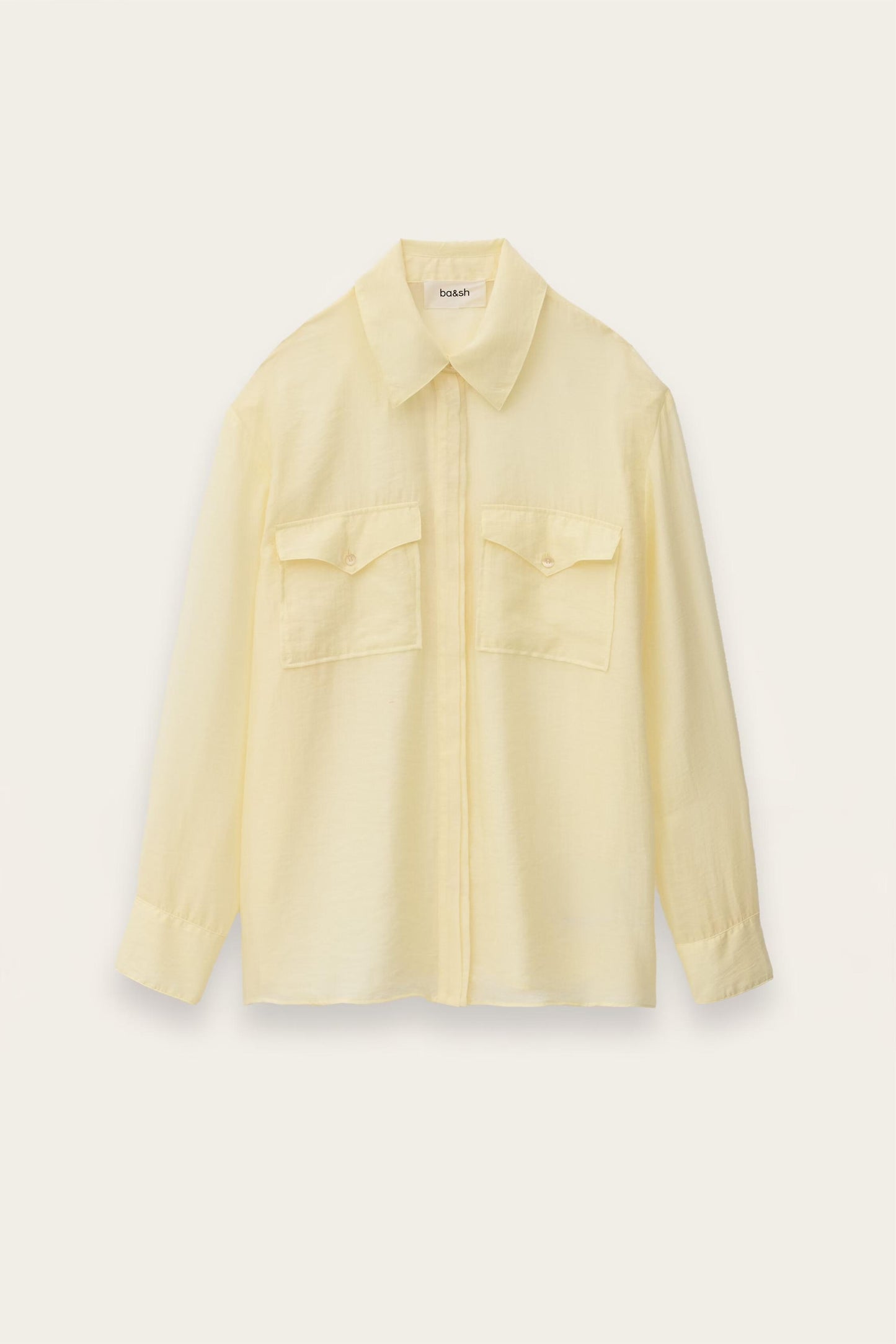 ba&sh Shirt Bao Yellow