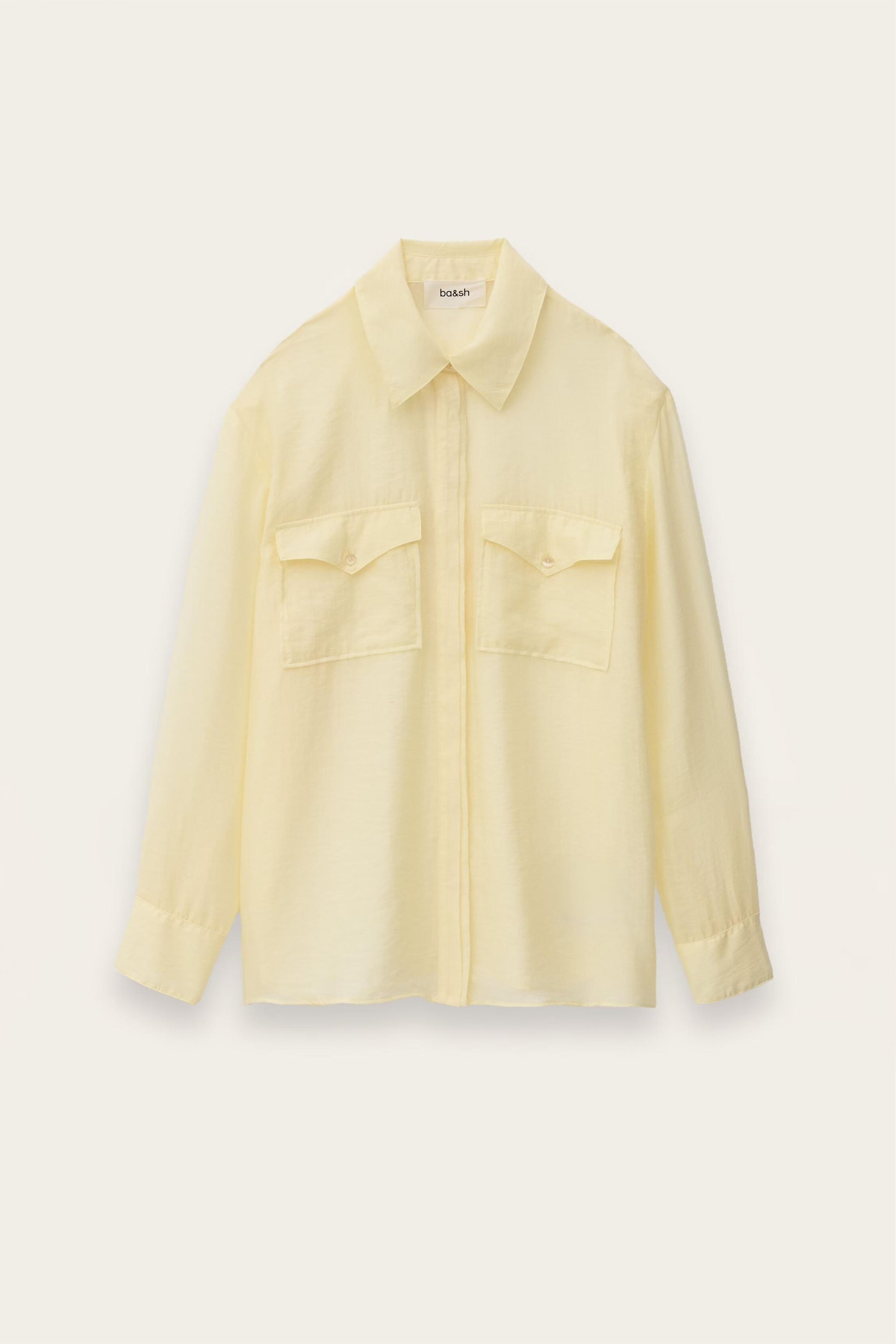 ba&sh Shirt Bao Yellow