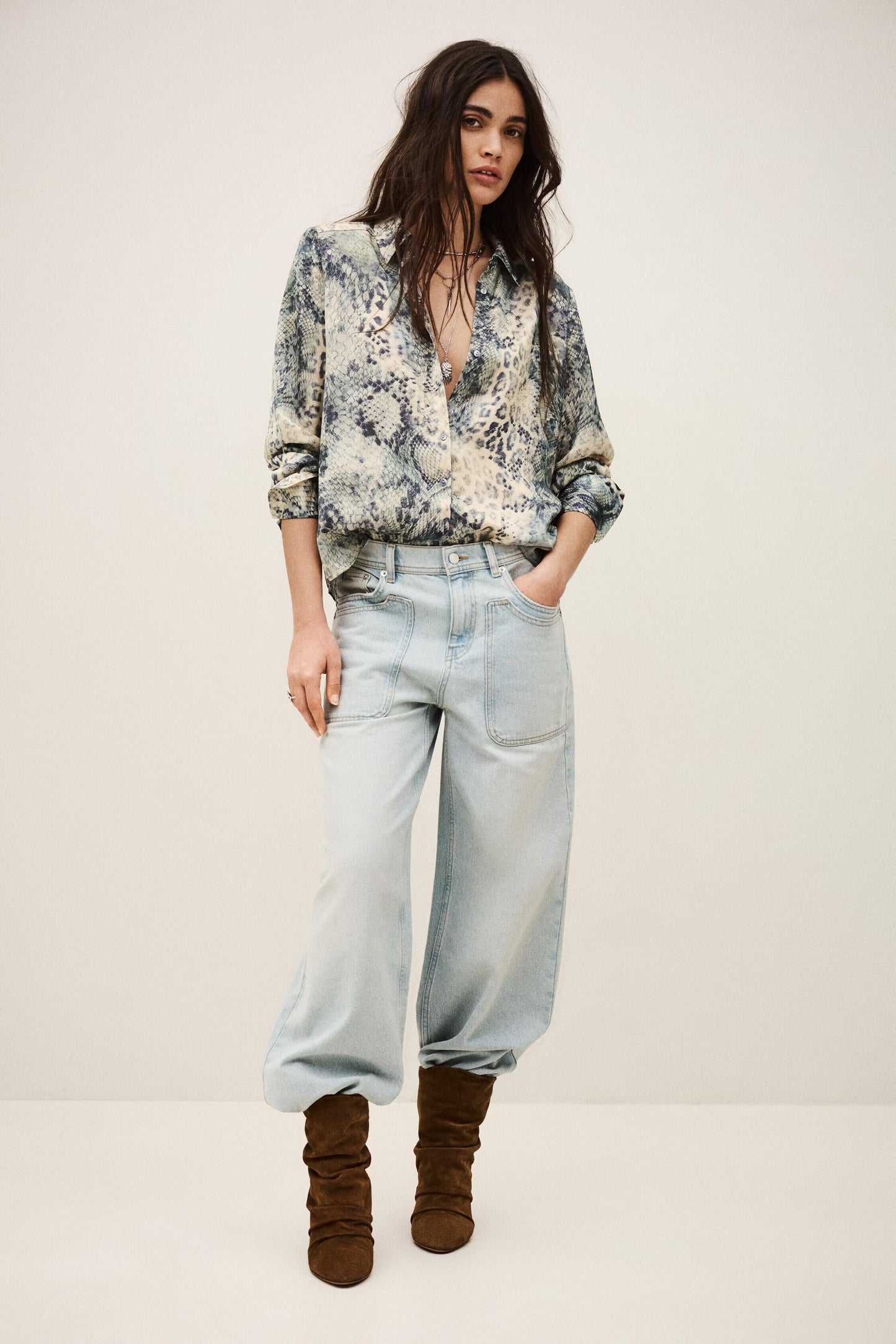 ba&sh Shirt Cornelia Blue