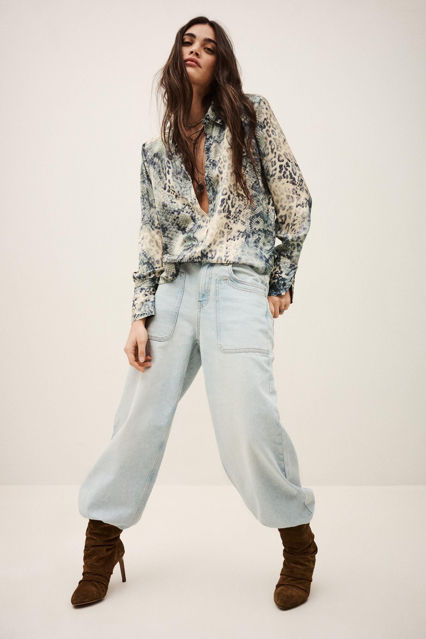 ba&sh Shirt Cornelia Blue