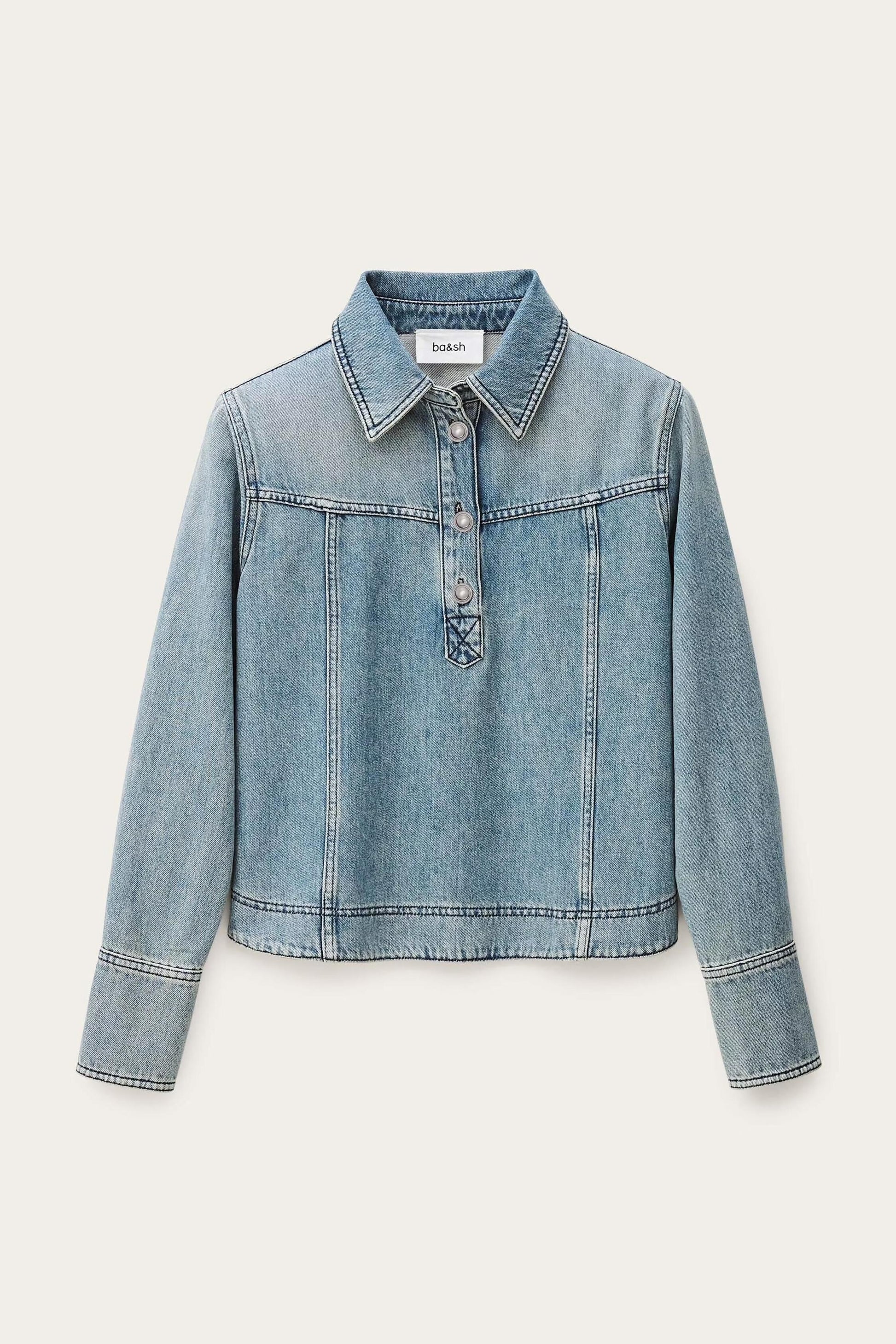 ba&sh Top Tavy Blue