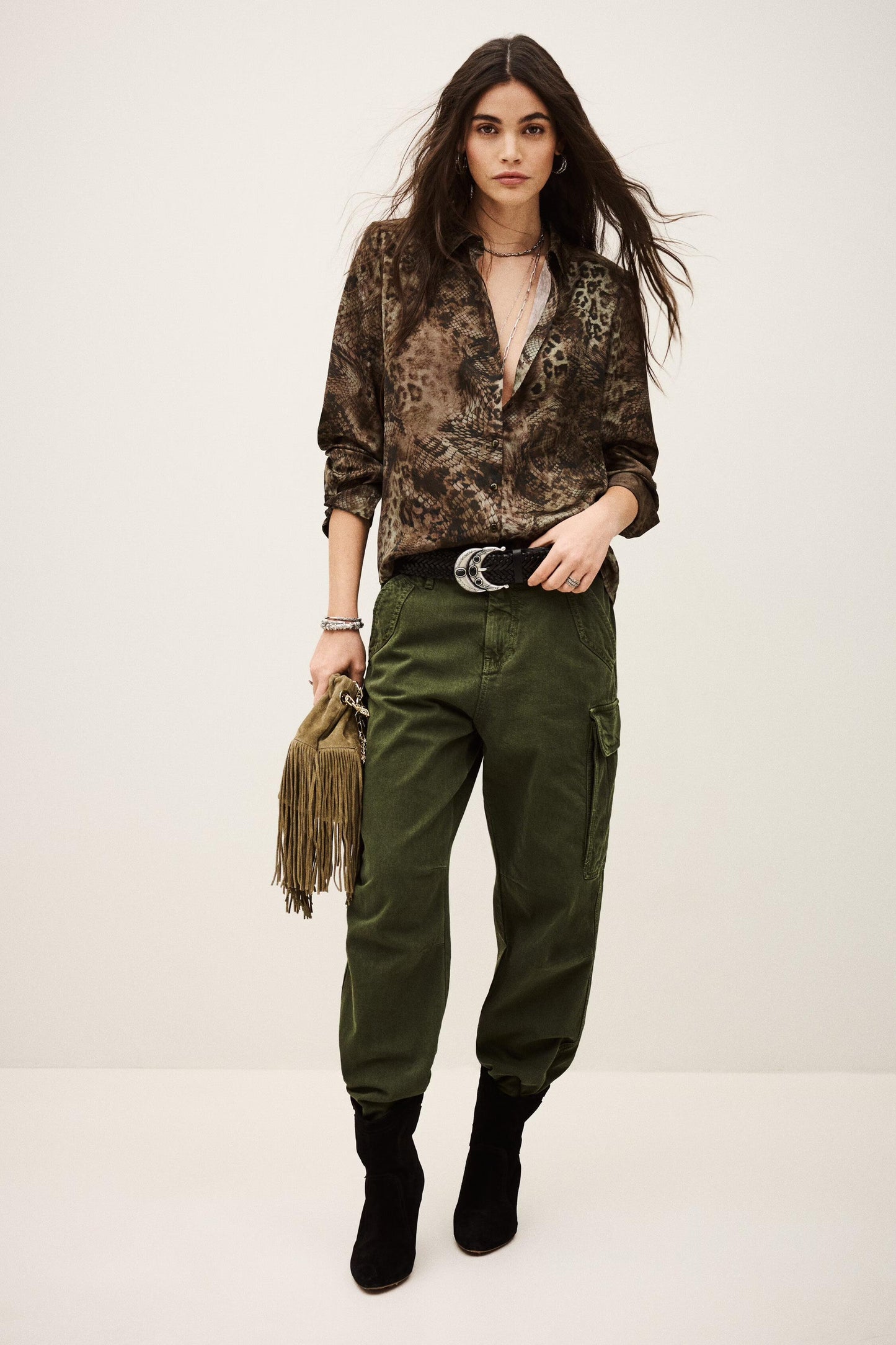 ba&sh Shirt Cornelia Green