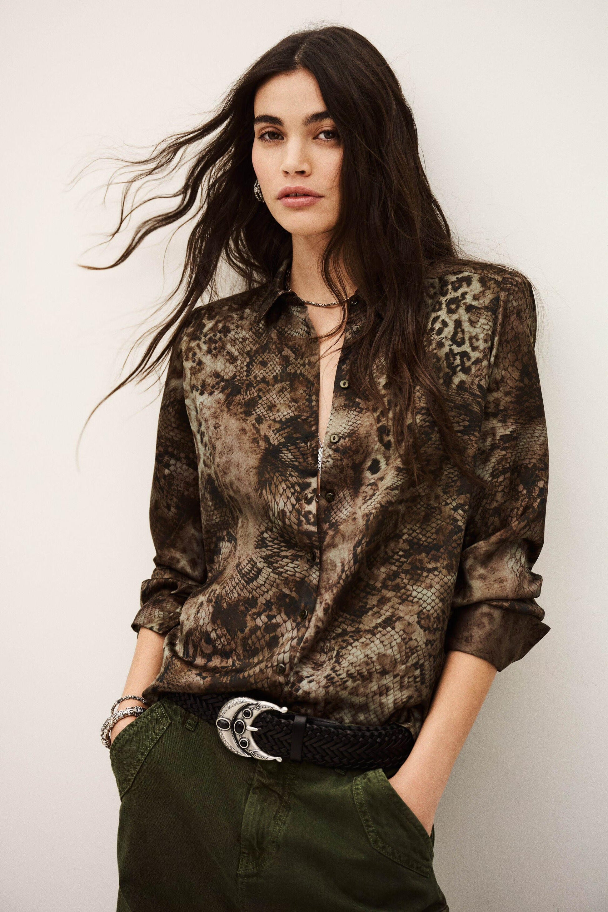 ba&sh Shirt Cornelia Green
