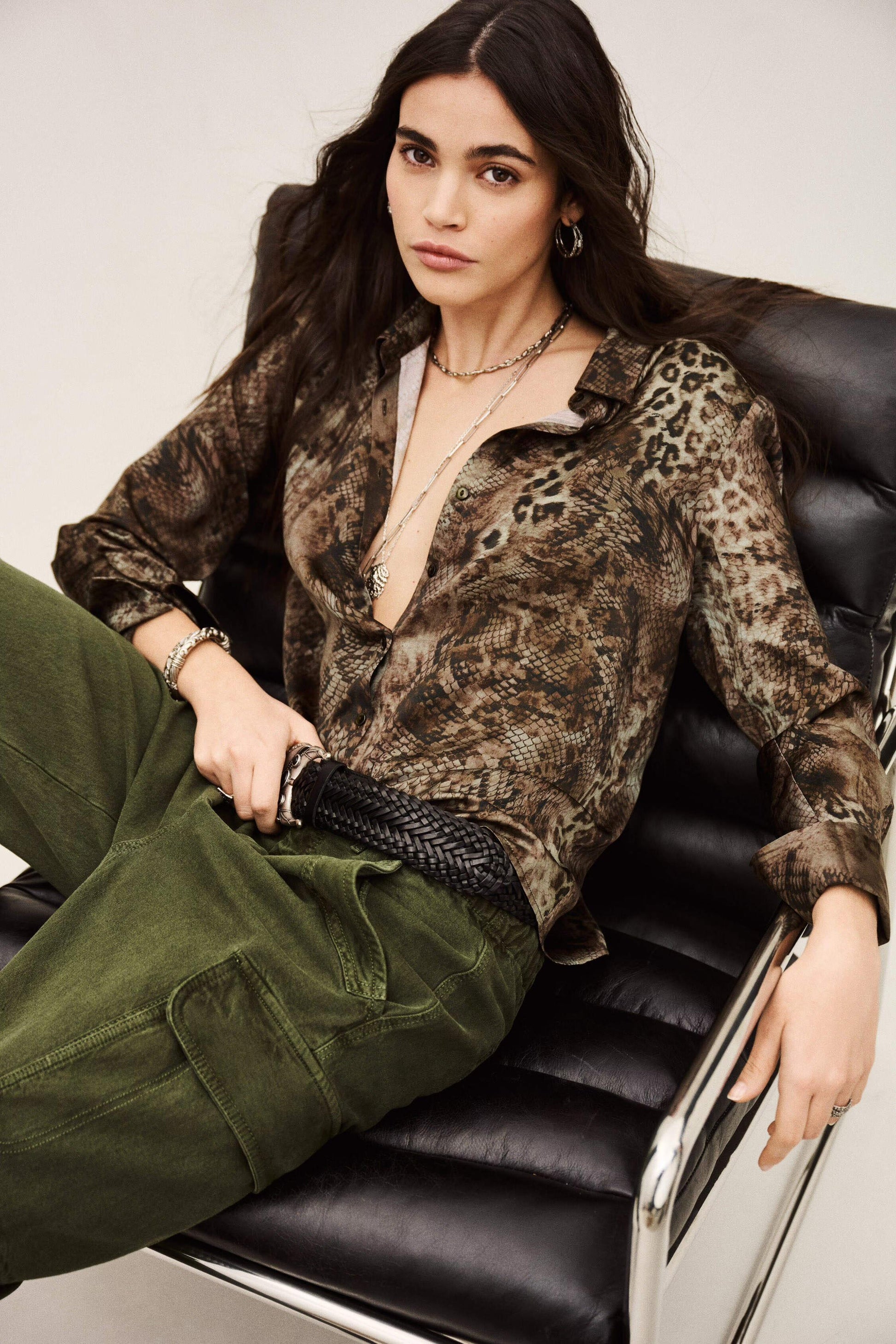 ba&sh Shirt Cornelia Green
