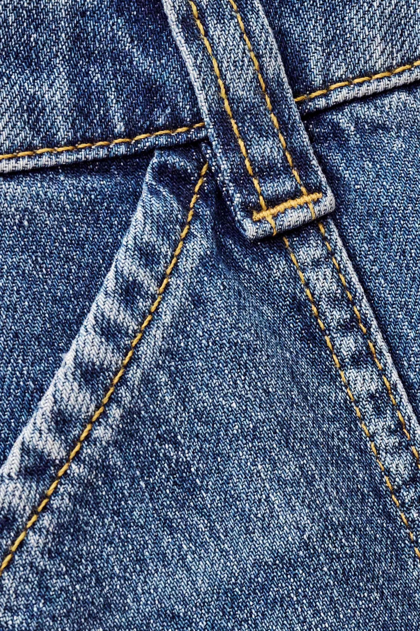 ba&sh Textured Cargo Jeans Moyce Blue