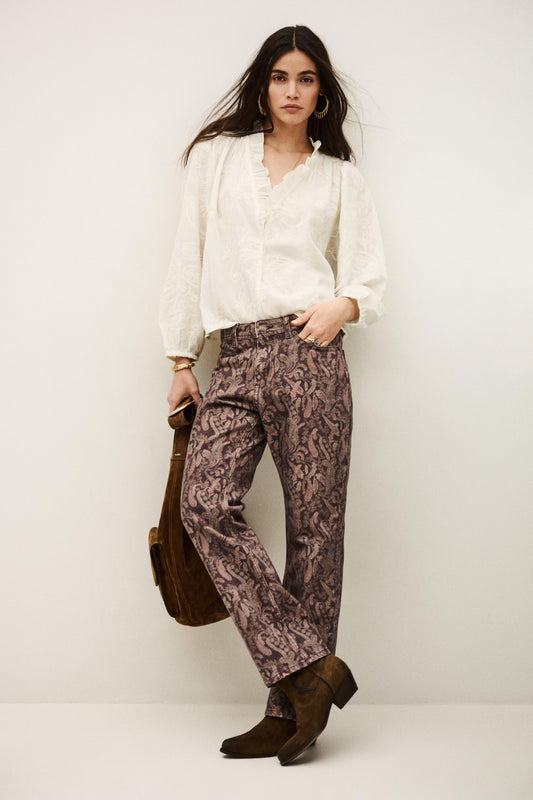 ba&sh Jean Tooty Purple