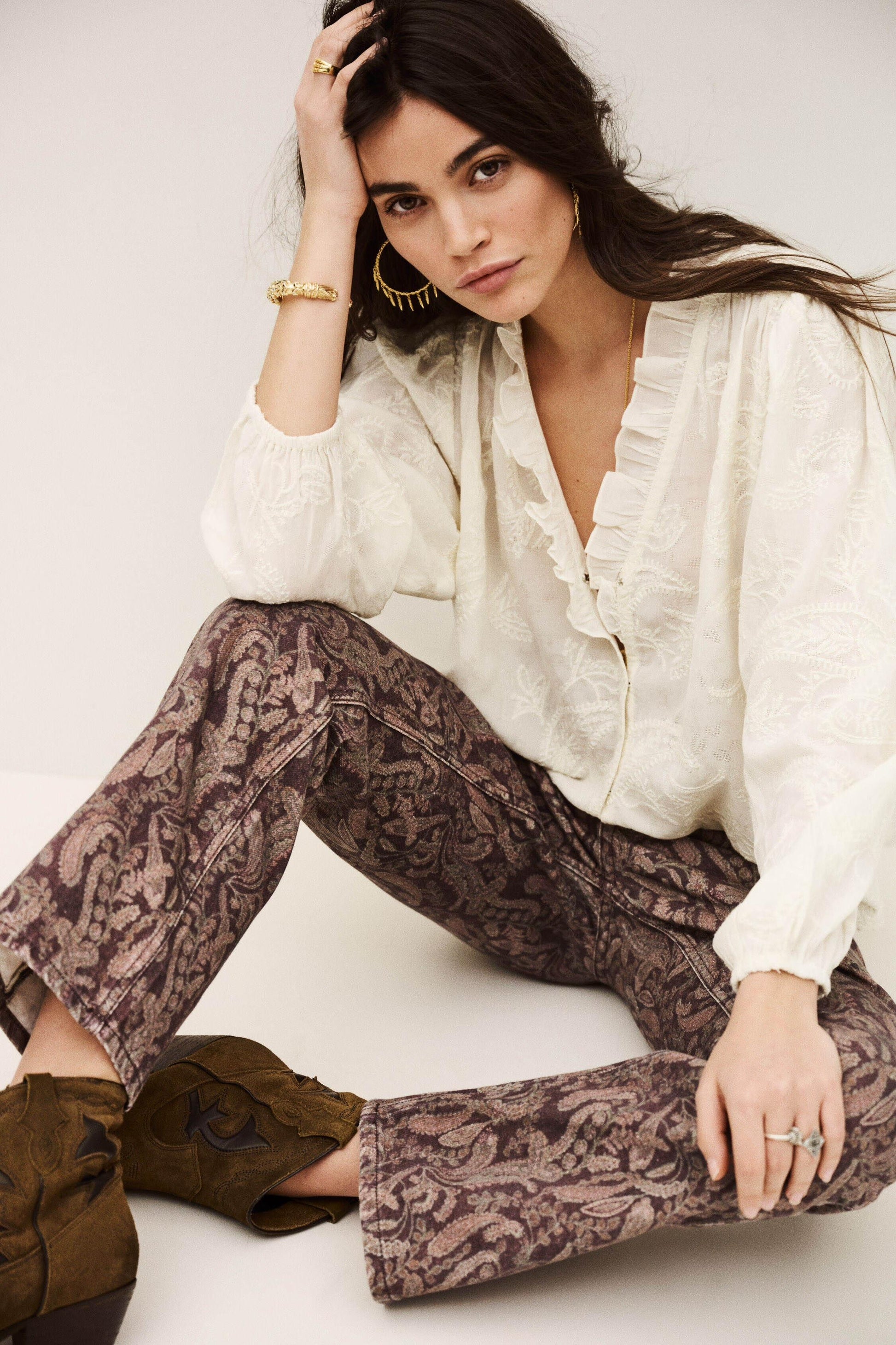 ba&sh Jean Tooty Purple