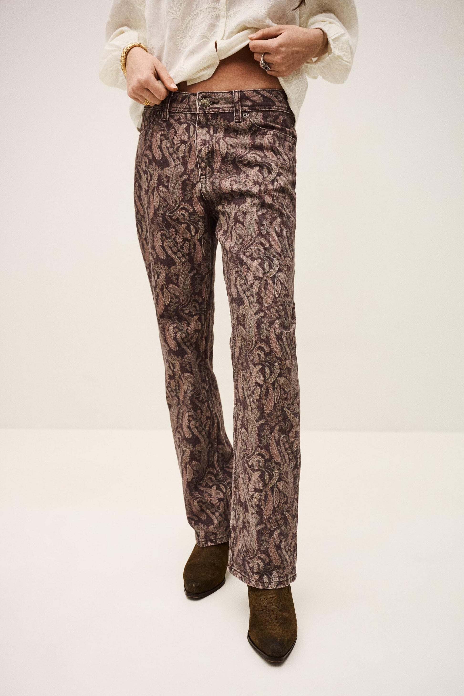 ba&sh Jean Tooty Purple