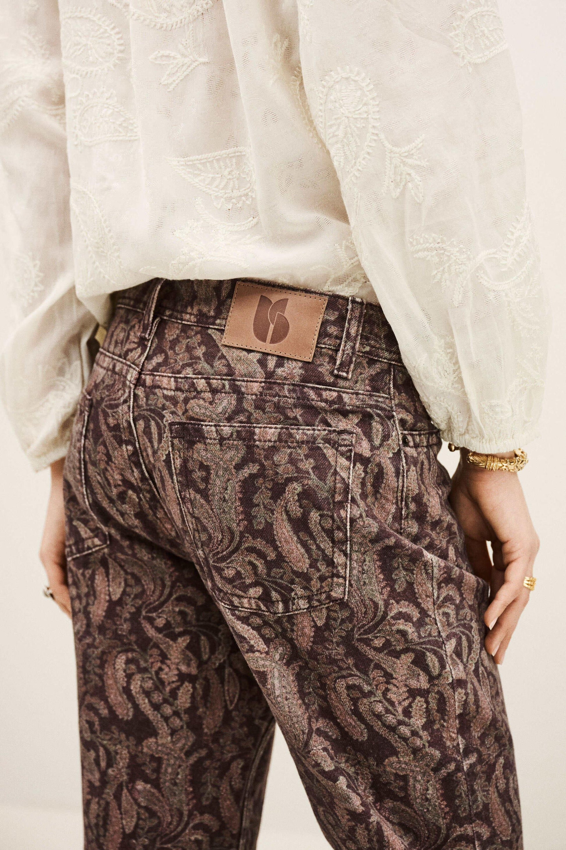 ba&sh Jean Tooty Purple