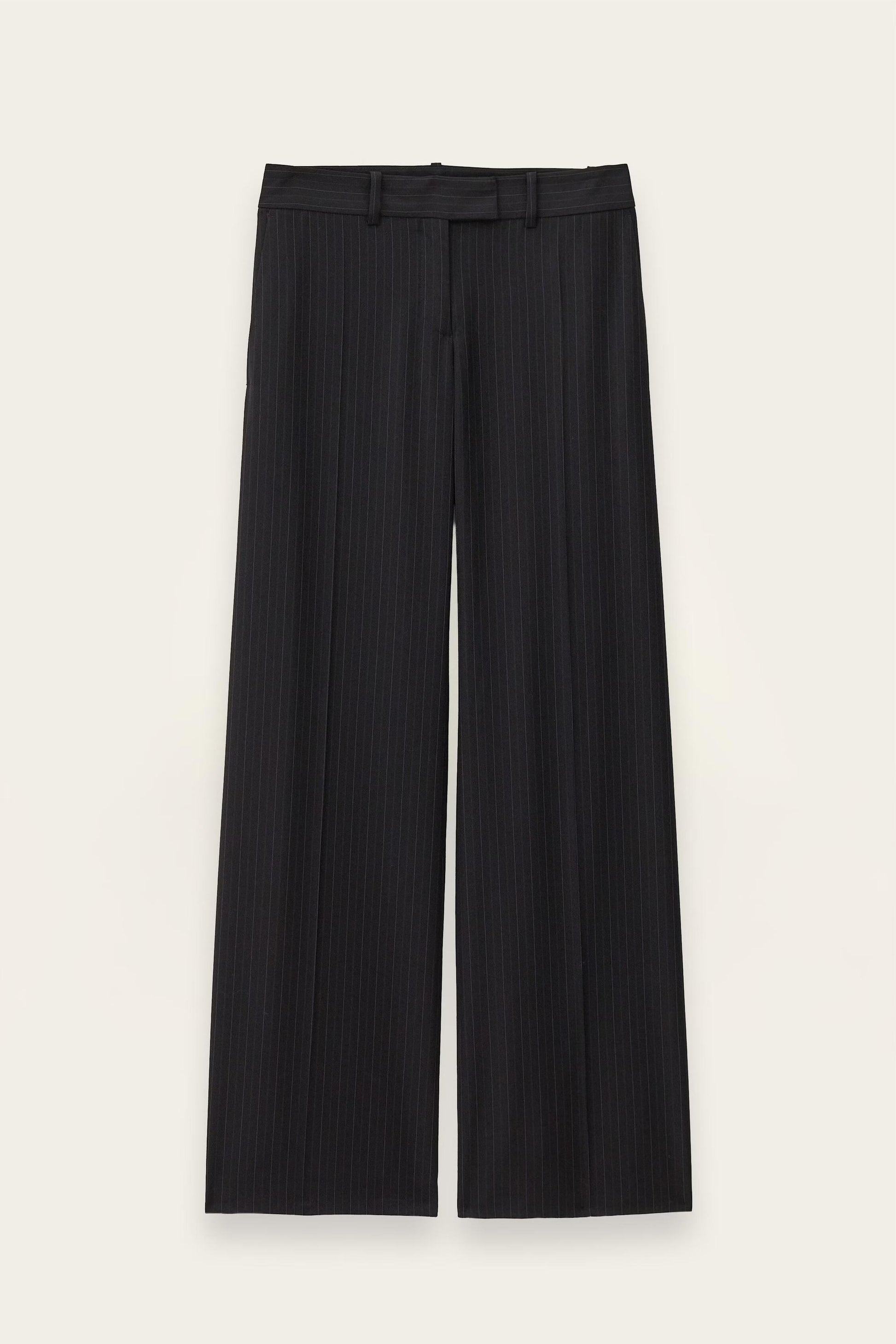 ba&sh Wide-Leg Tailored Pants Cely Blue