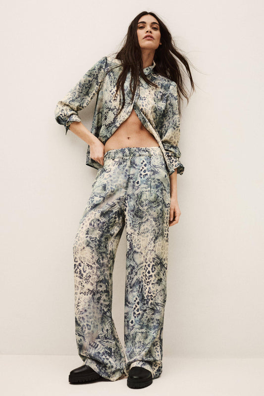 ba&sh Pants Carrina Blue