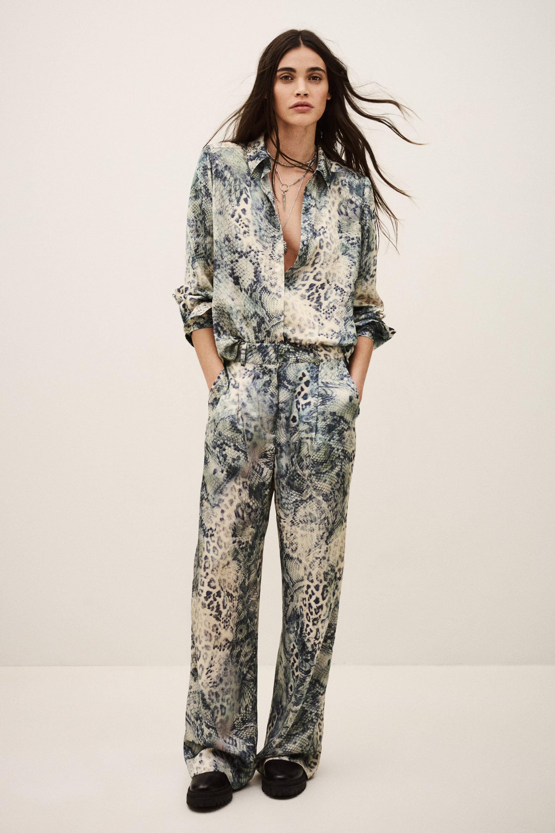 ba&sh Pants Carrina Blue