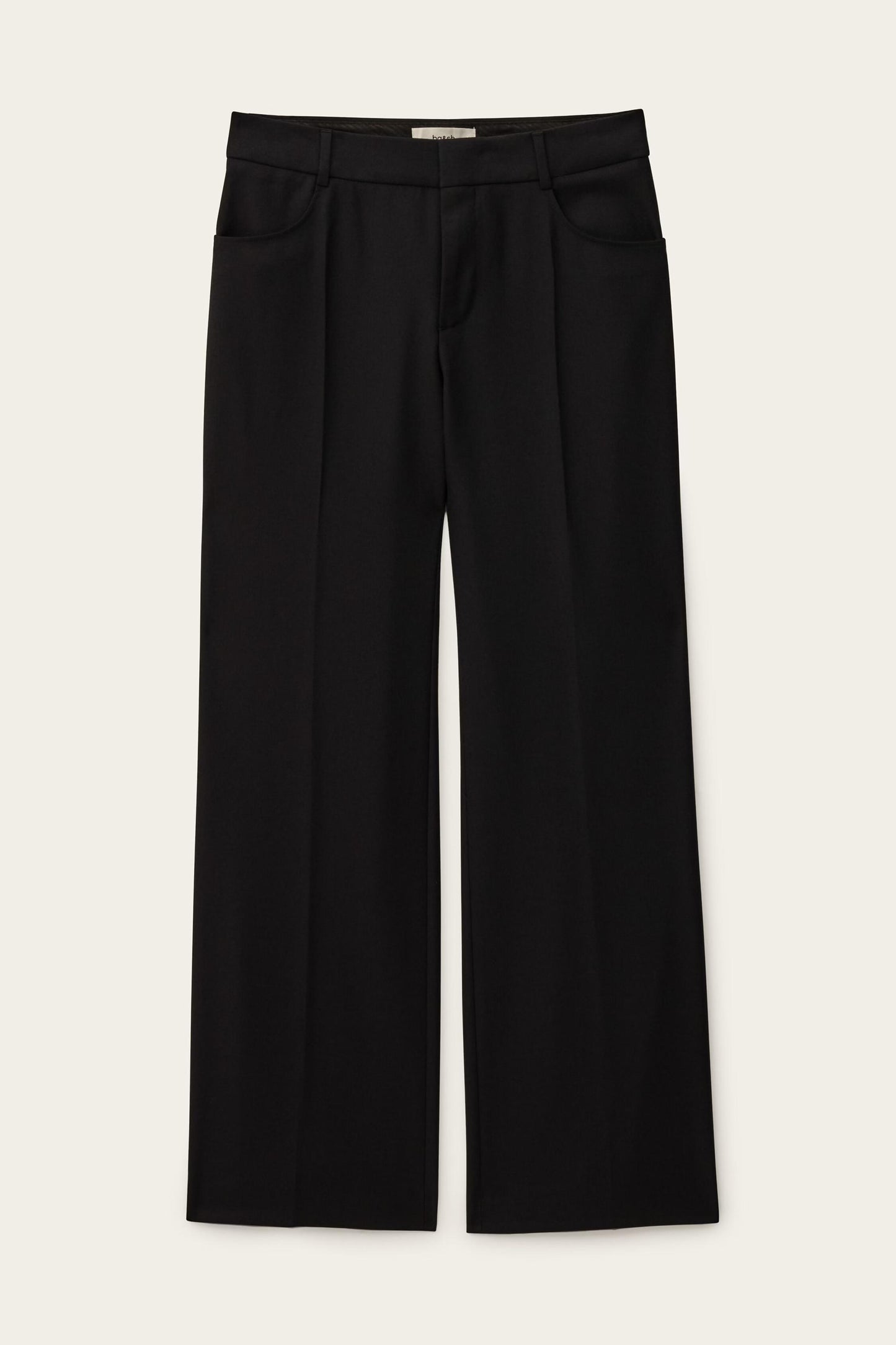 ba&sh Bootcut Wool Pants Nives Blue