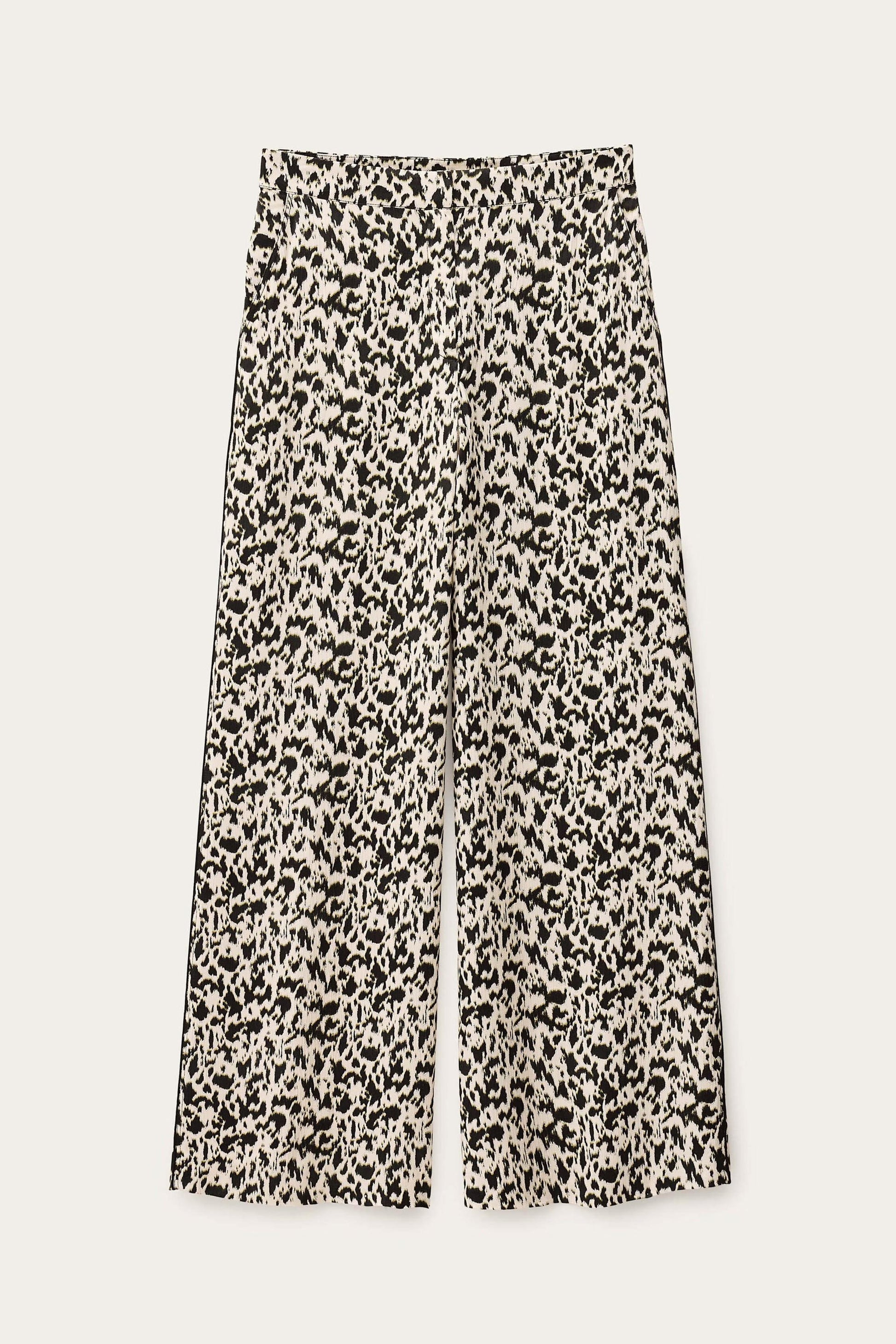 ba&sh Loose-Fit Patterned Pants Plyde Off-White