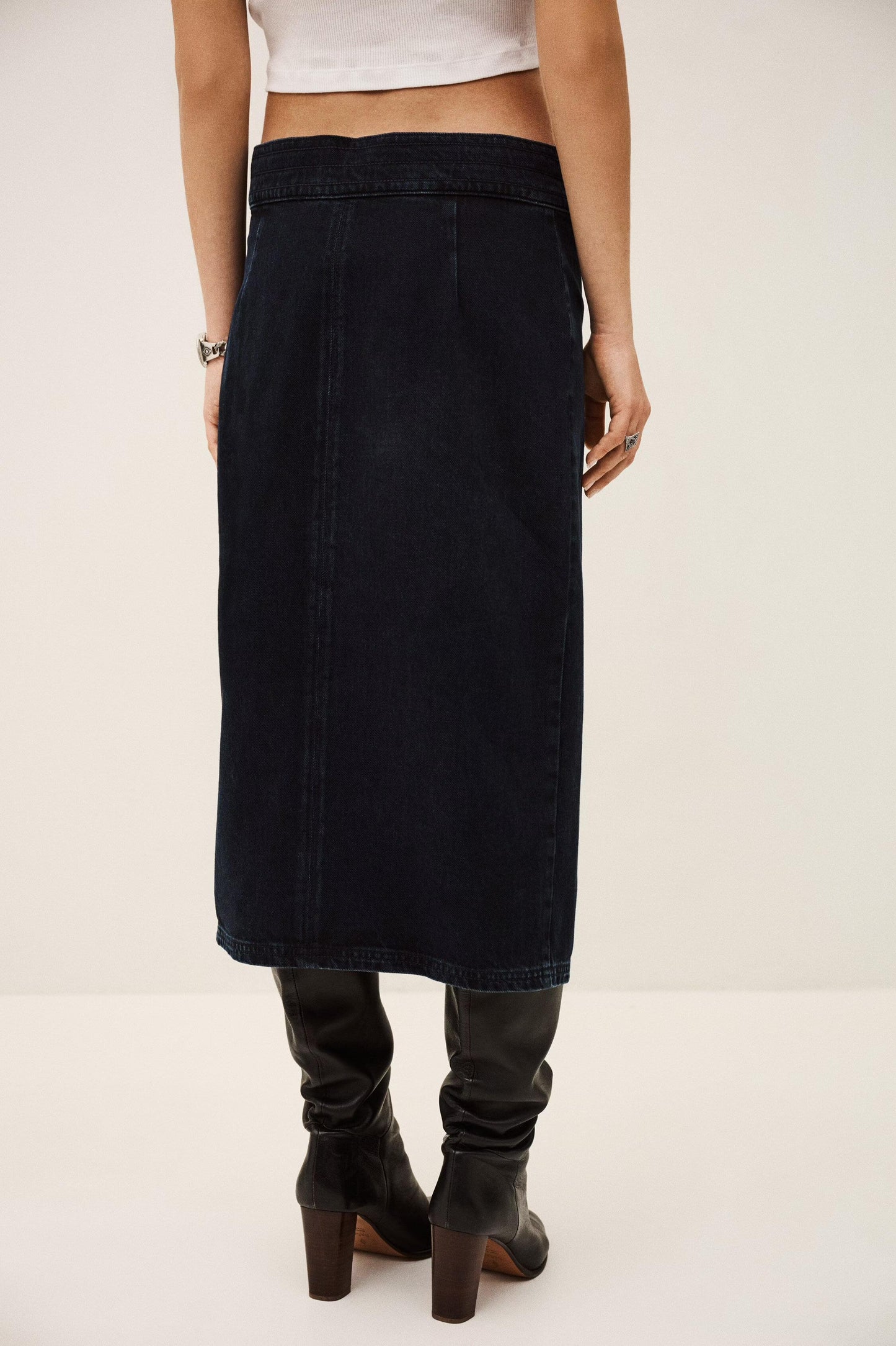 ba&sh Skirt Timy Blue