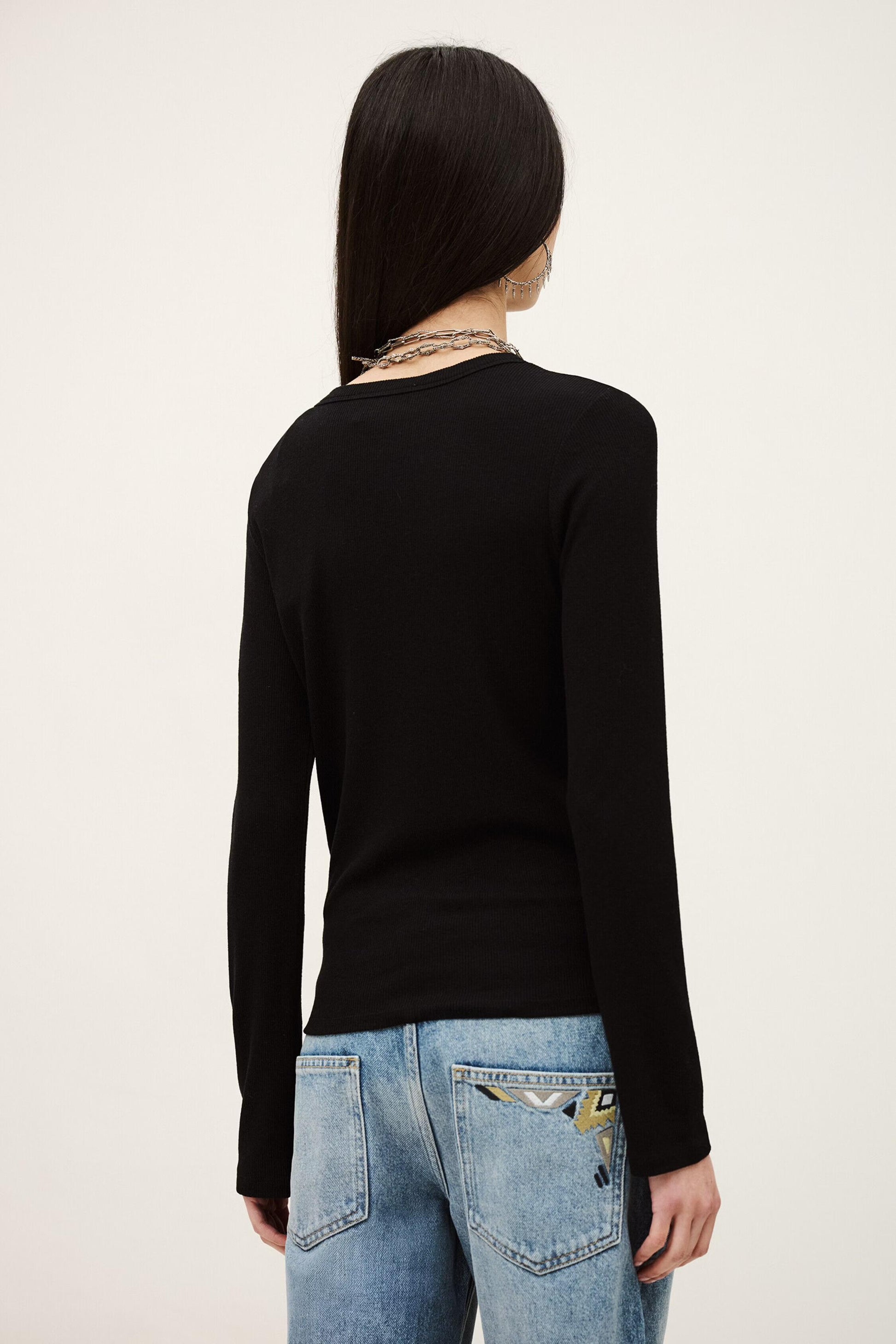 ba&sh T-Shirt Giulia Black