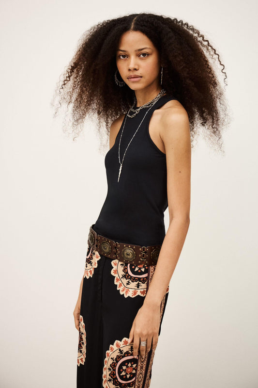 ba&sh Sleeveless Top Gemma Blue