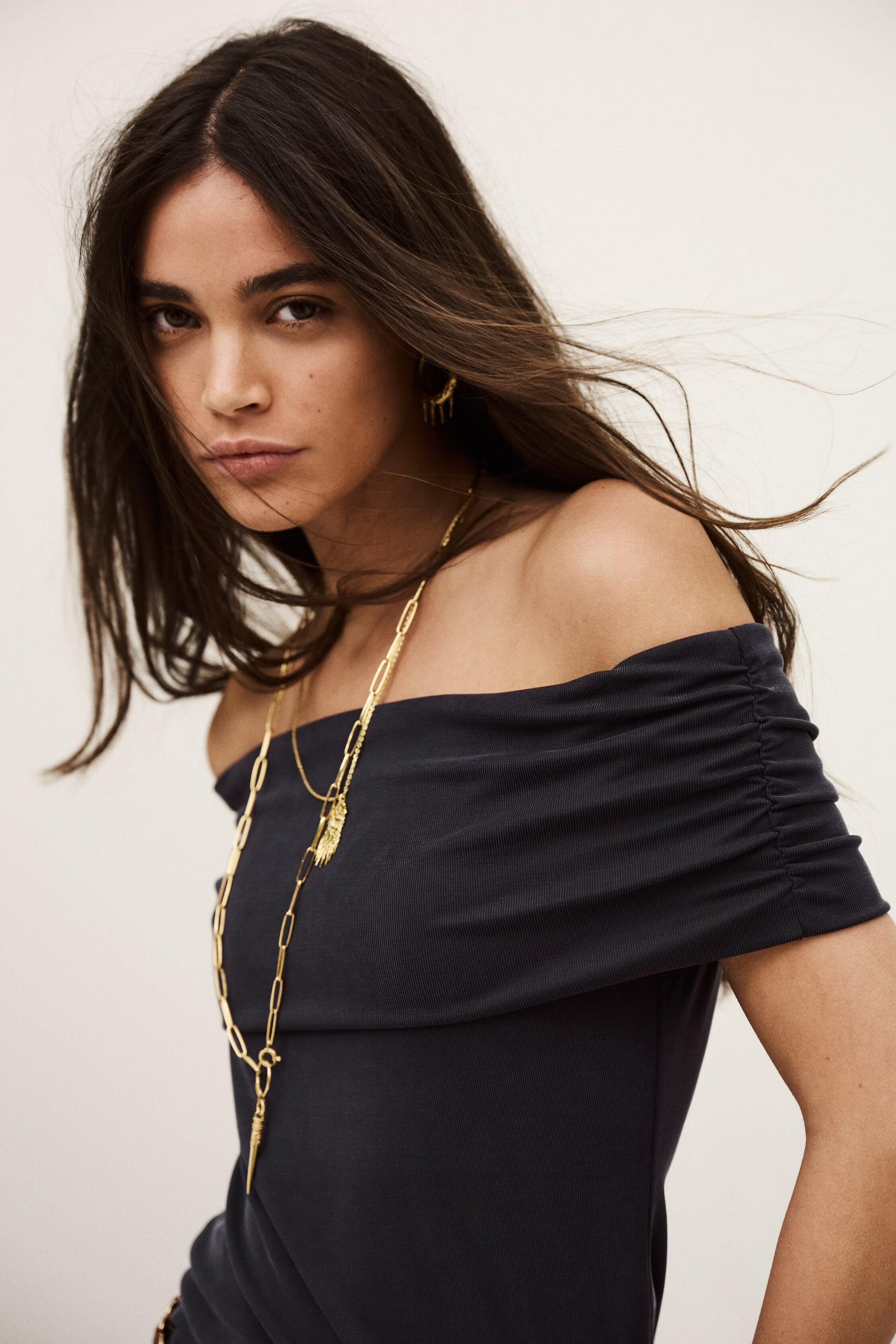 ba&sh Top Bene Blue